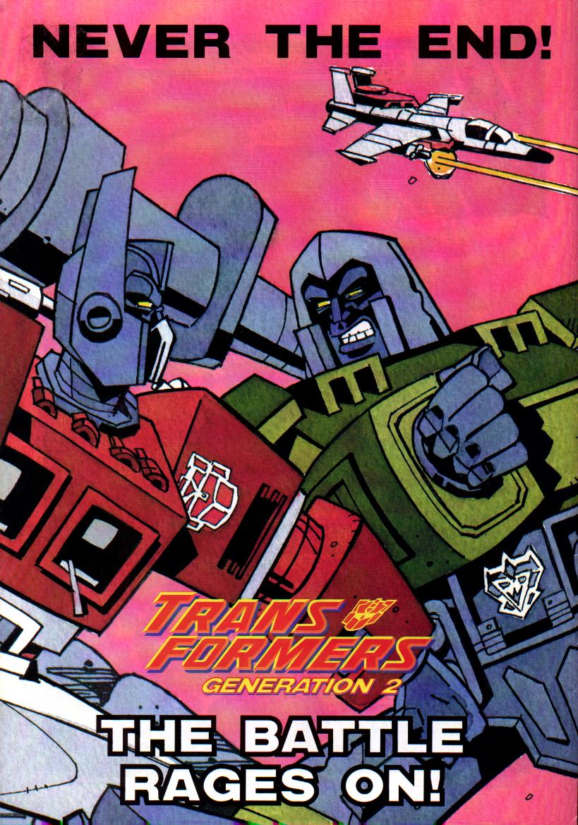 Read online Transformers: Generation 2 (1994) comic -  Issue #5 - 22