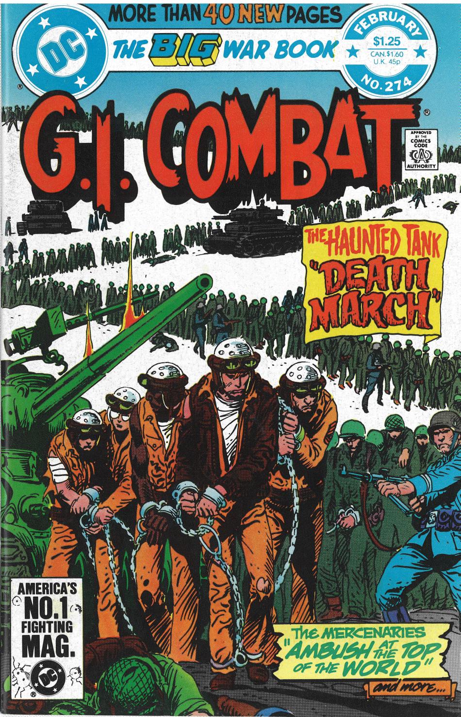 Read online G.I. Combat (1952) comic -  Issue #274 - 1