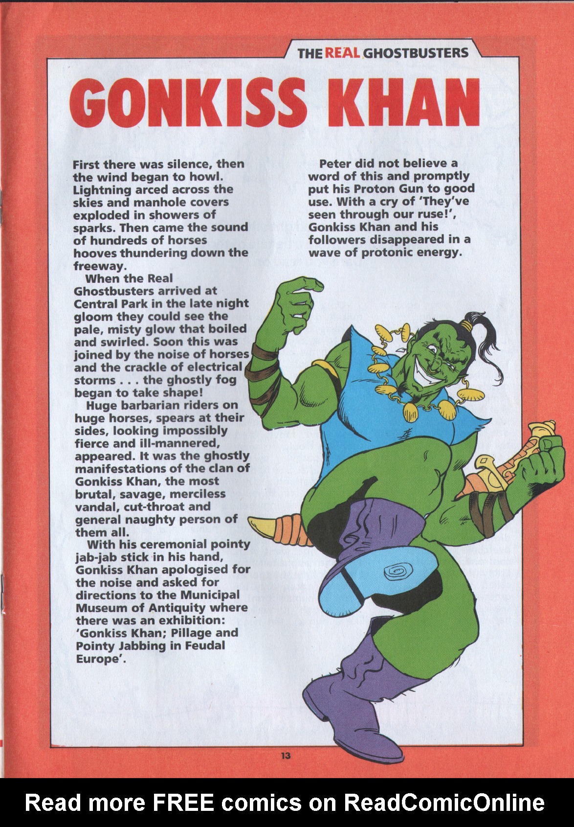 Read online The Real Ghostbusters comic -  Issue #94 - 13