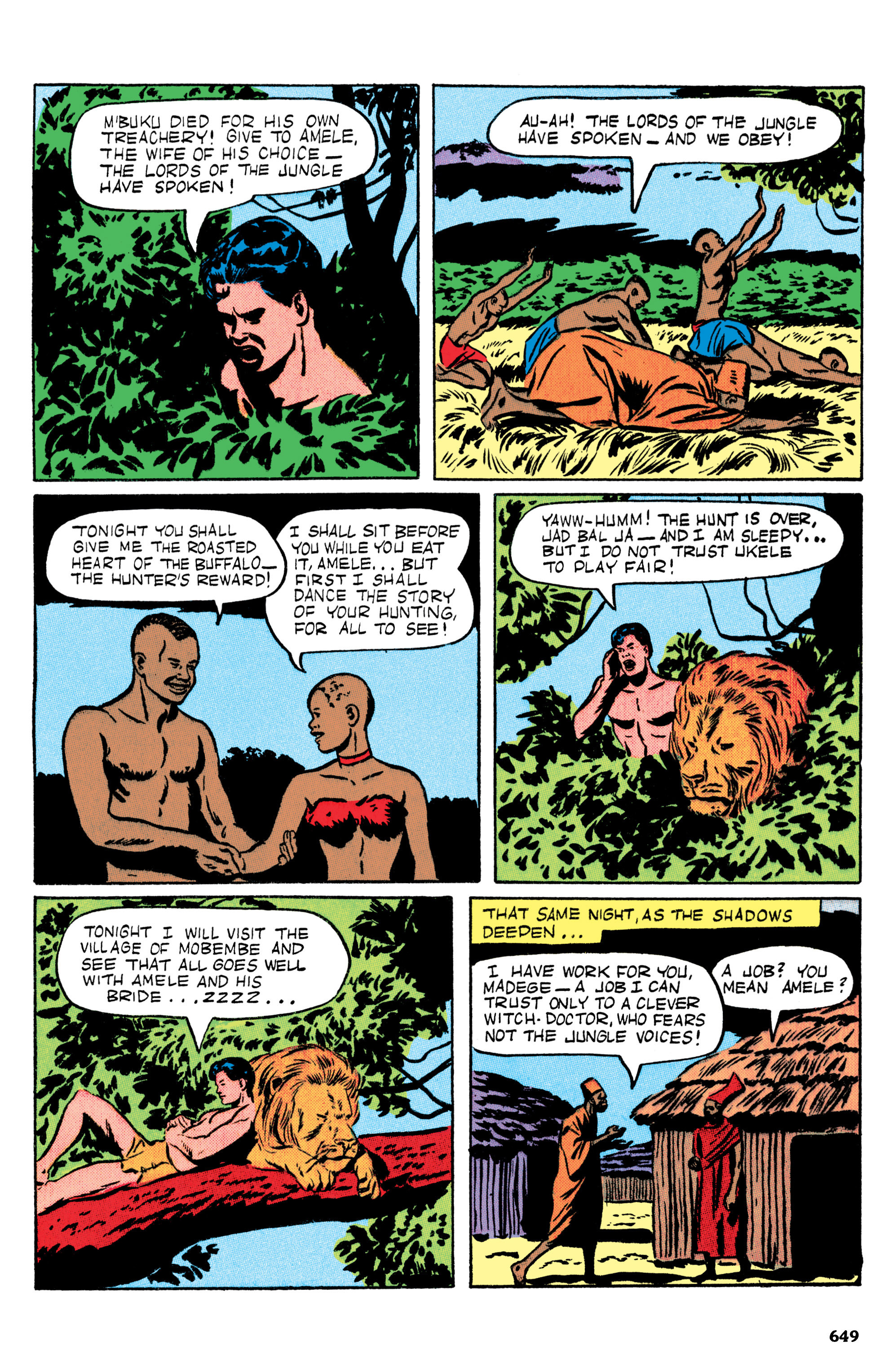 Read online Edgar Rice Burroughs Tarzan: The Jesse Marsh Years Omnibus comic -  Issue # TPB (Part 7) - 51