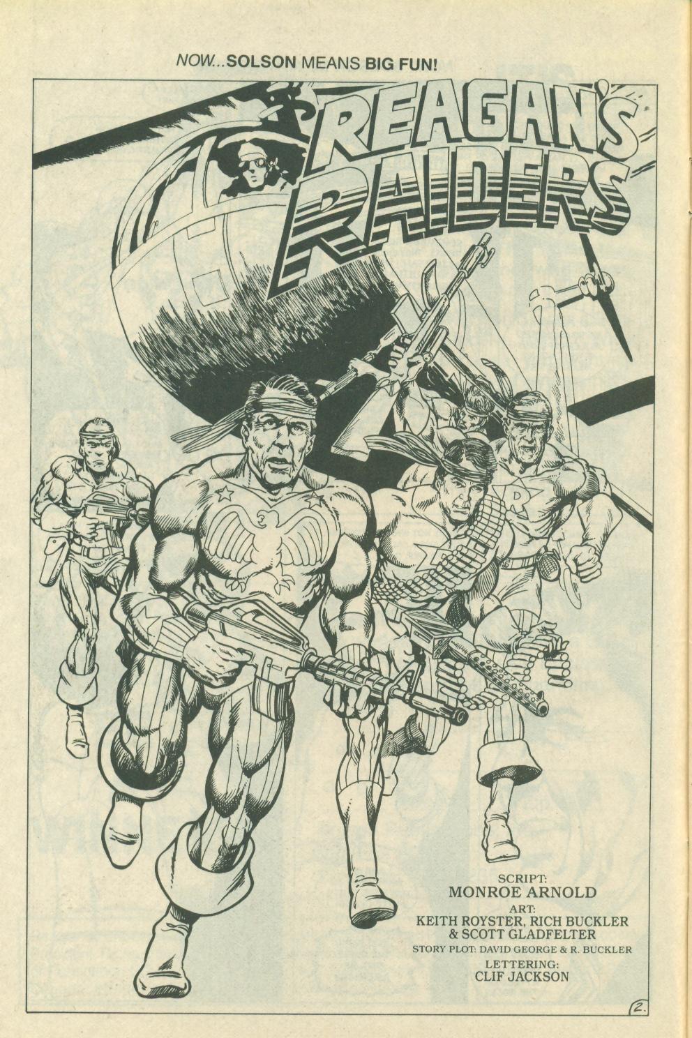 Read online Reagan's Raiders comic -  Issue #2 - 3