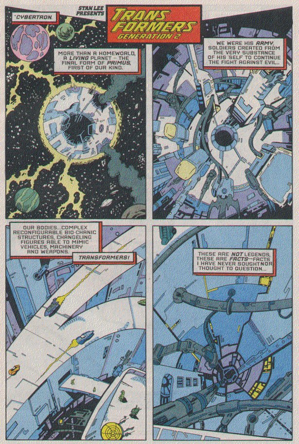 Read online Transformers: Generation 2 comic -  Issue #5 - 2