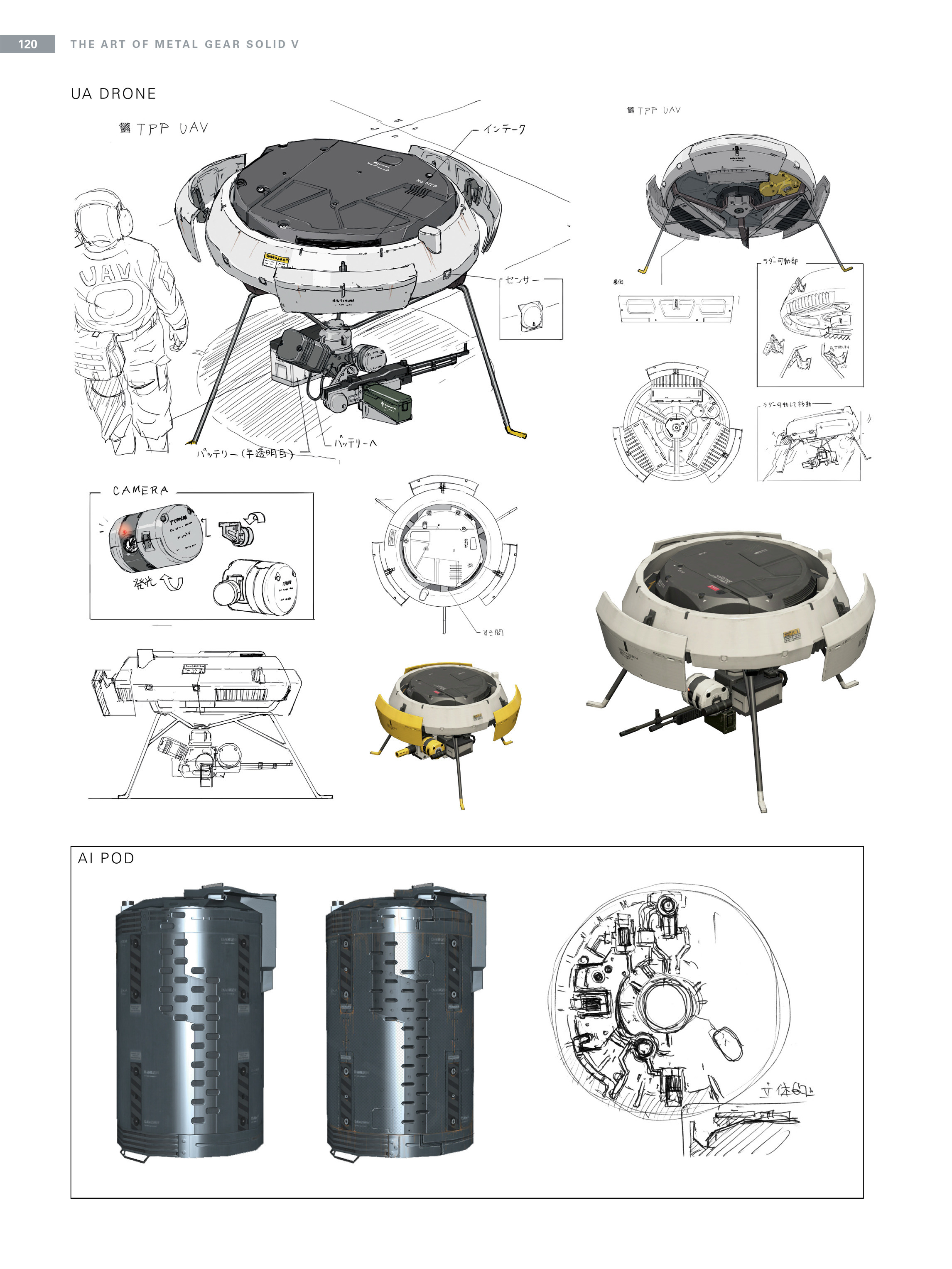 Read online The Art of Metal Gear Solid V comic -  Issue # TPB (Part 2) - 17