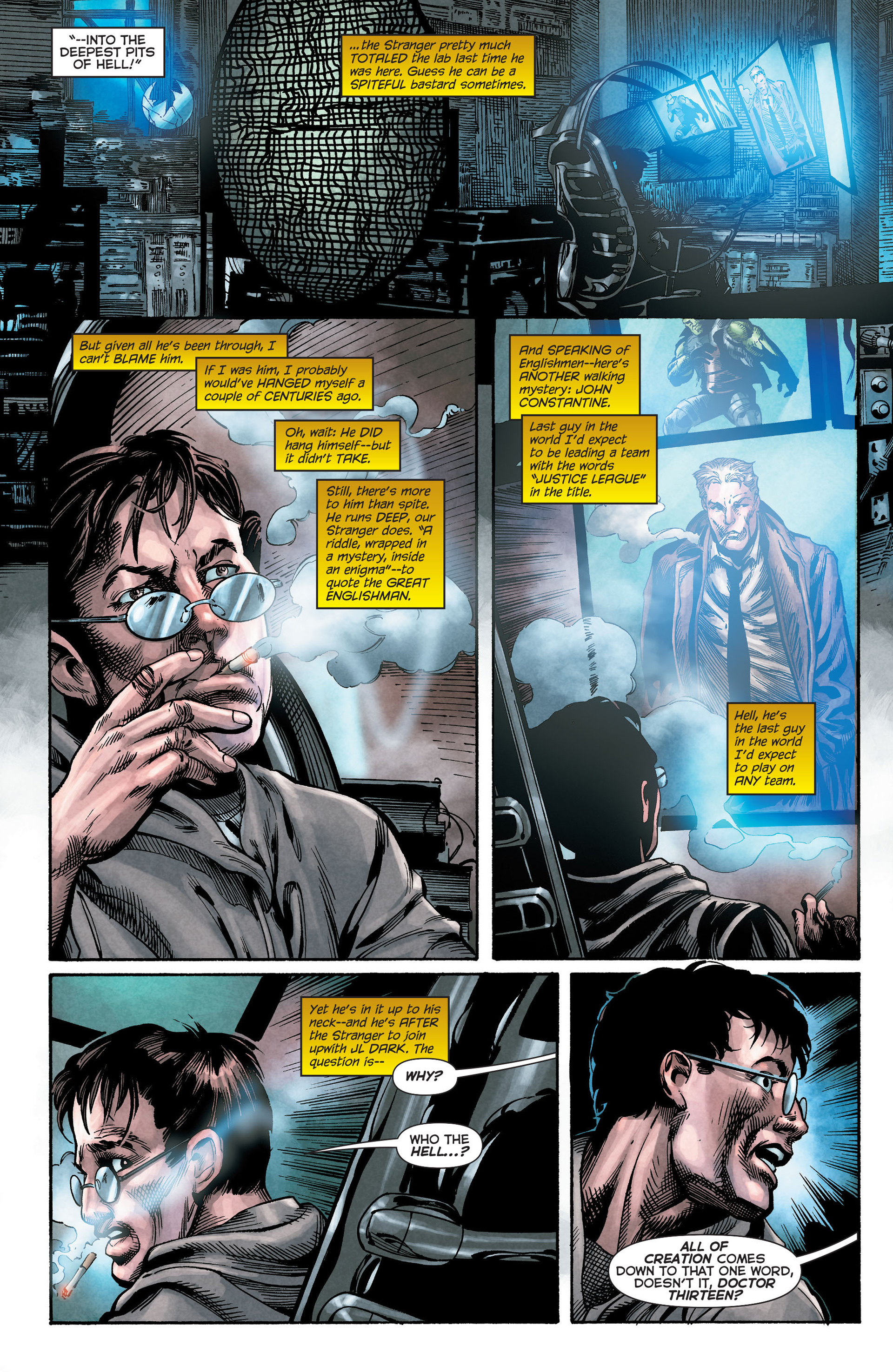 Read online Trinity of Sin: The Phantom Stranger comic -  Issue #5 - 10