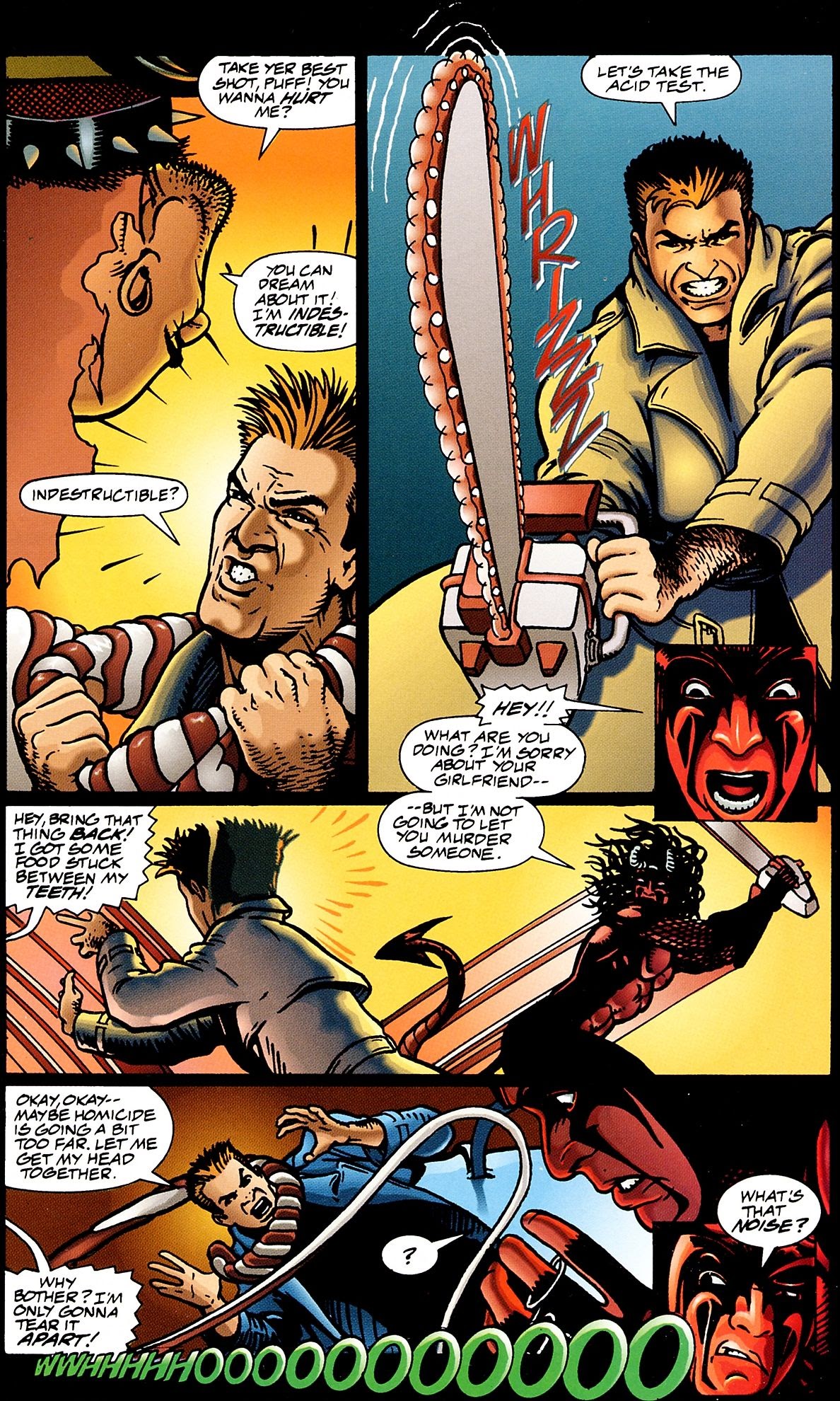 Read online Strikeback! (1994) comic -  Issue #1 - 13