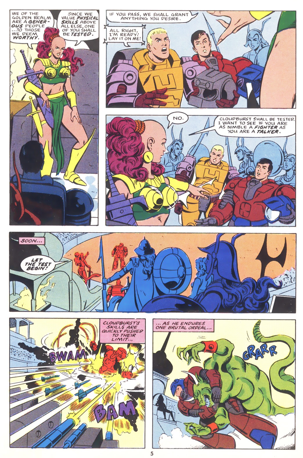 Read online The Transformers (UK) comic -  Issue #219 - 5