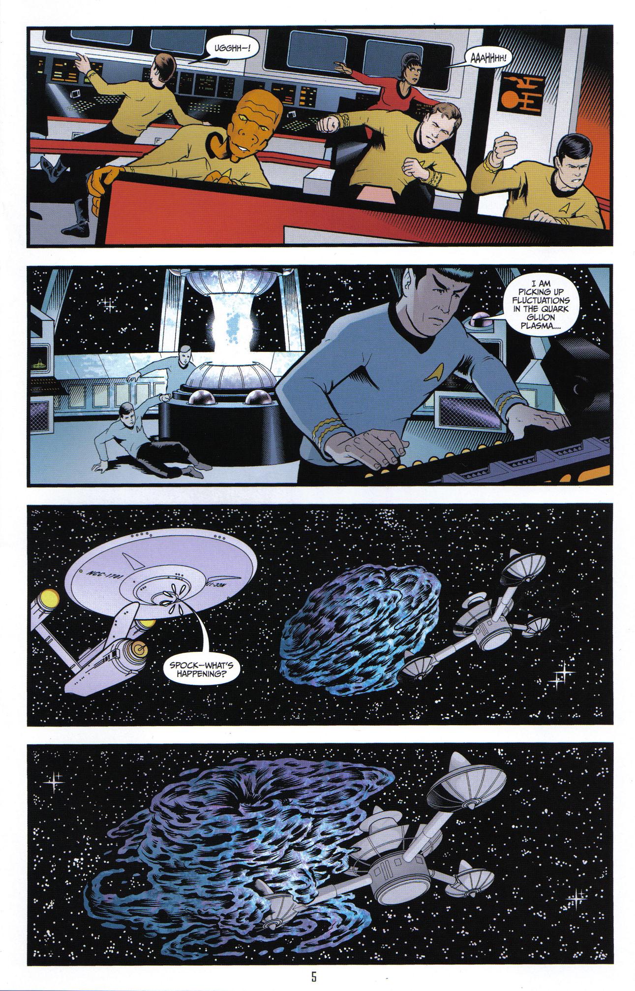 Read online Star Trek: Year Four comic -  Issue #5 - 7