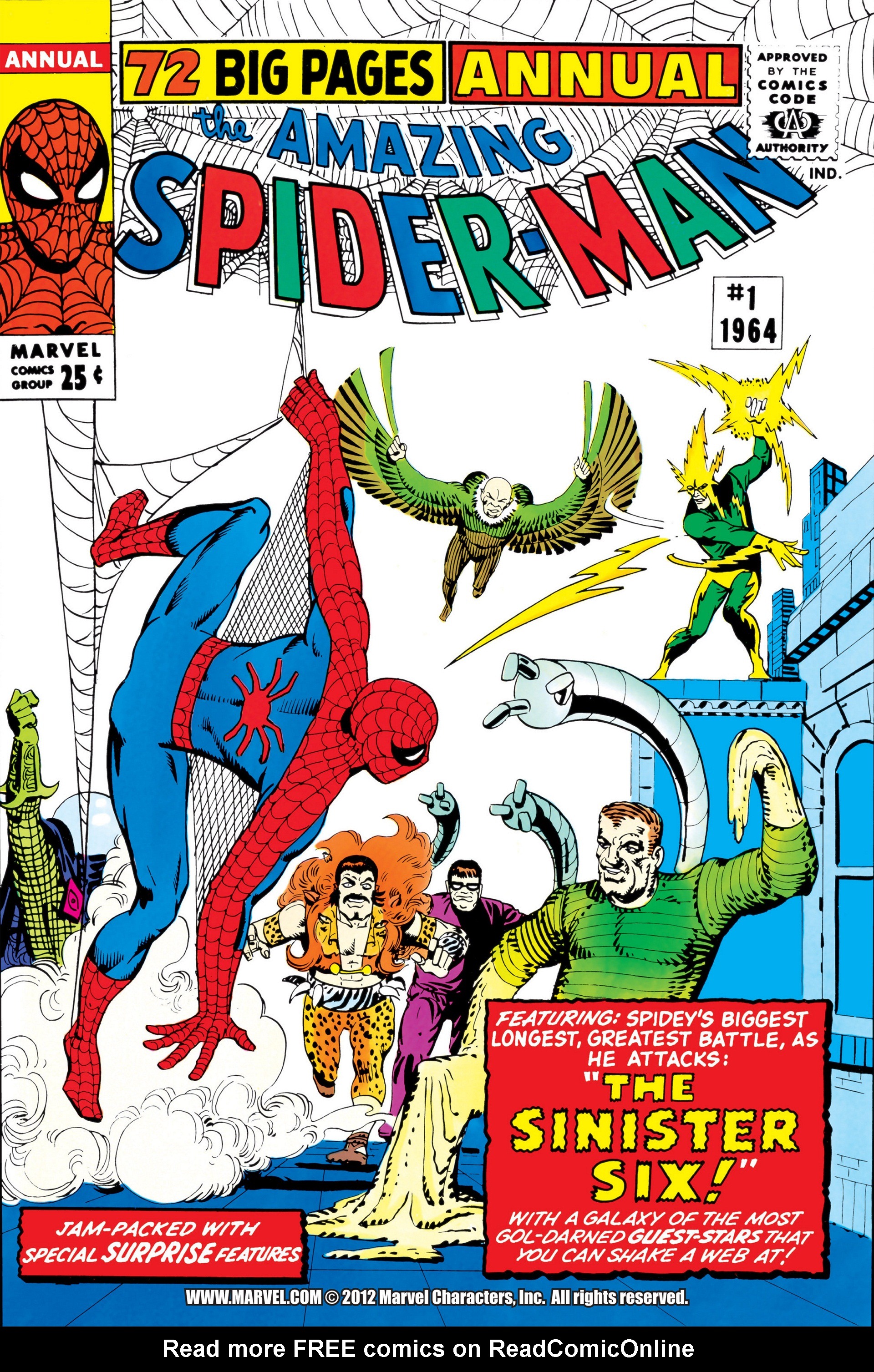 The Amazing Spider-Man (1963) _Annual_1 Page 0