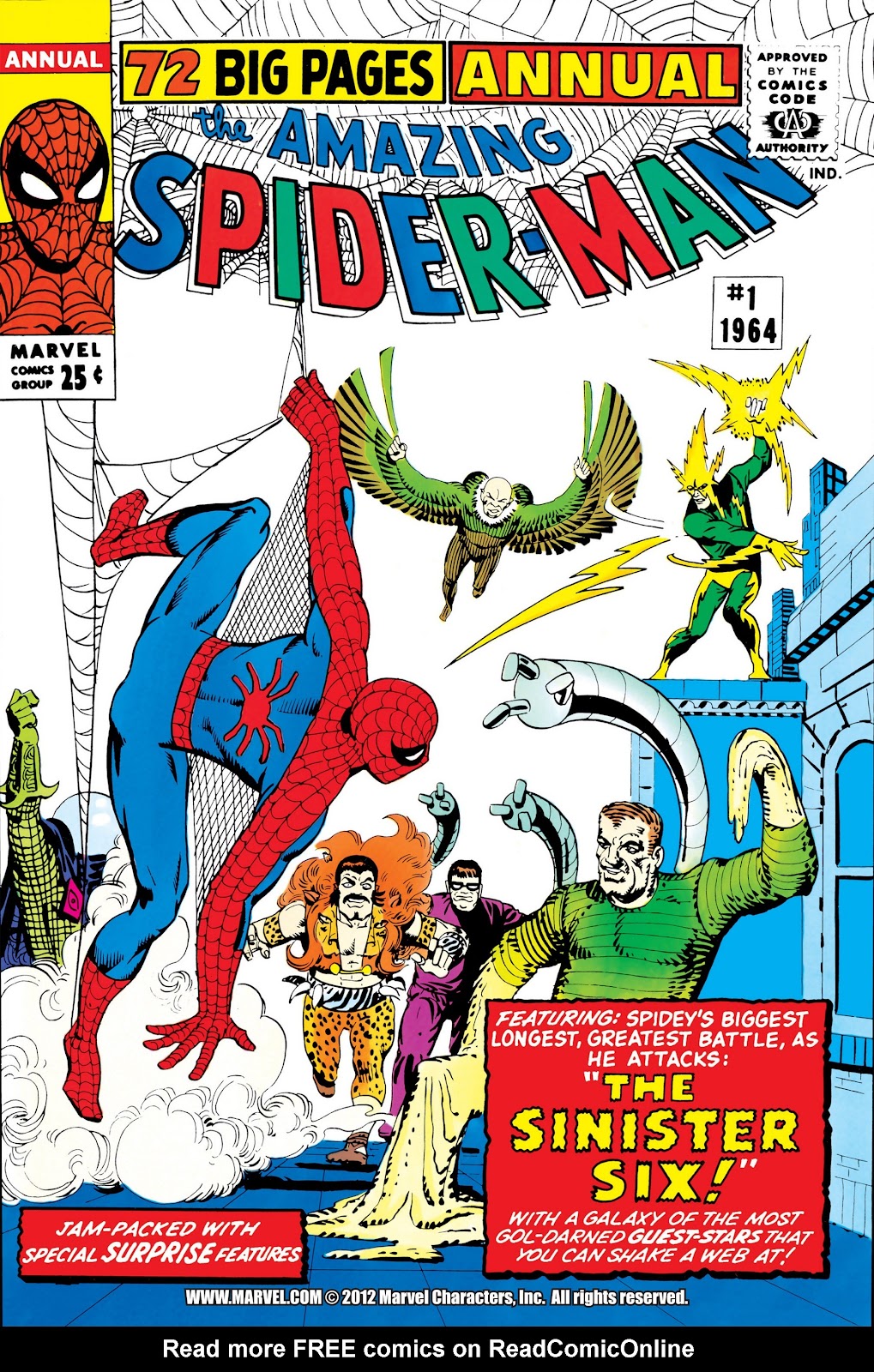 The Amazing Spider-Man (1963) issue Annual 1 - Page 1