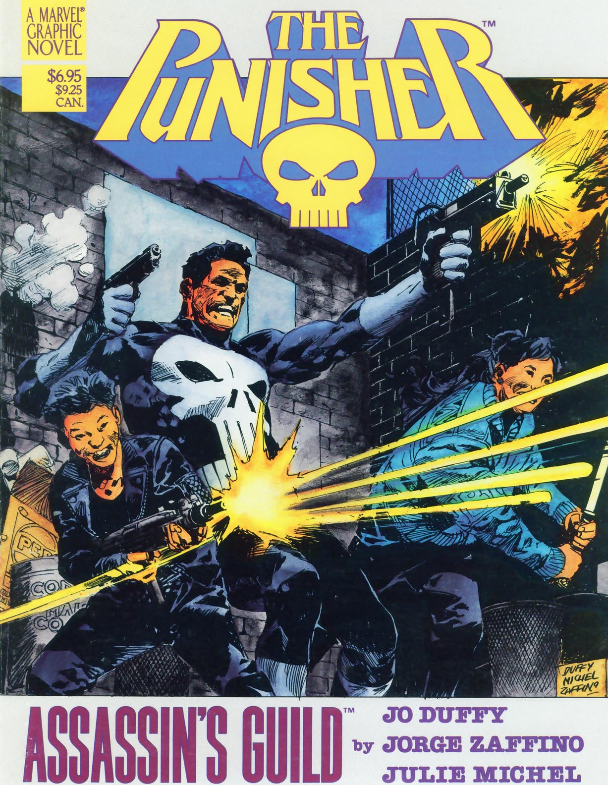 Read online Marvel Graphic Novel comic -  Issue #40 - The Punisher - Assassins' Guild - 1