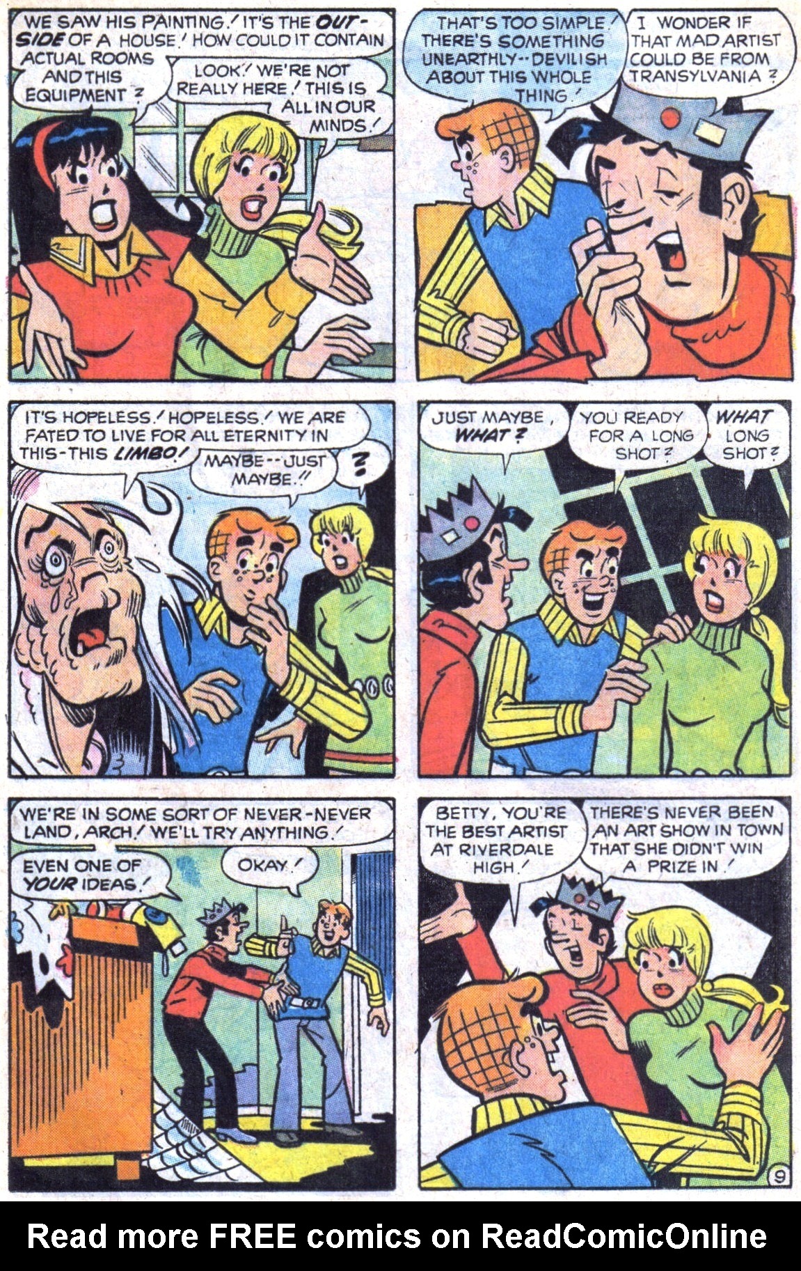 Read online Life With Archie (1958) comic -  Issue #133 - 13