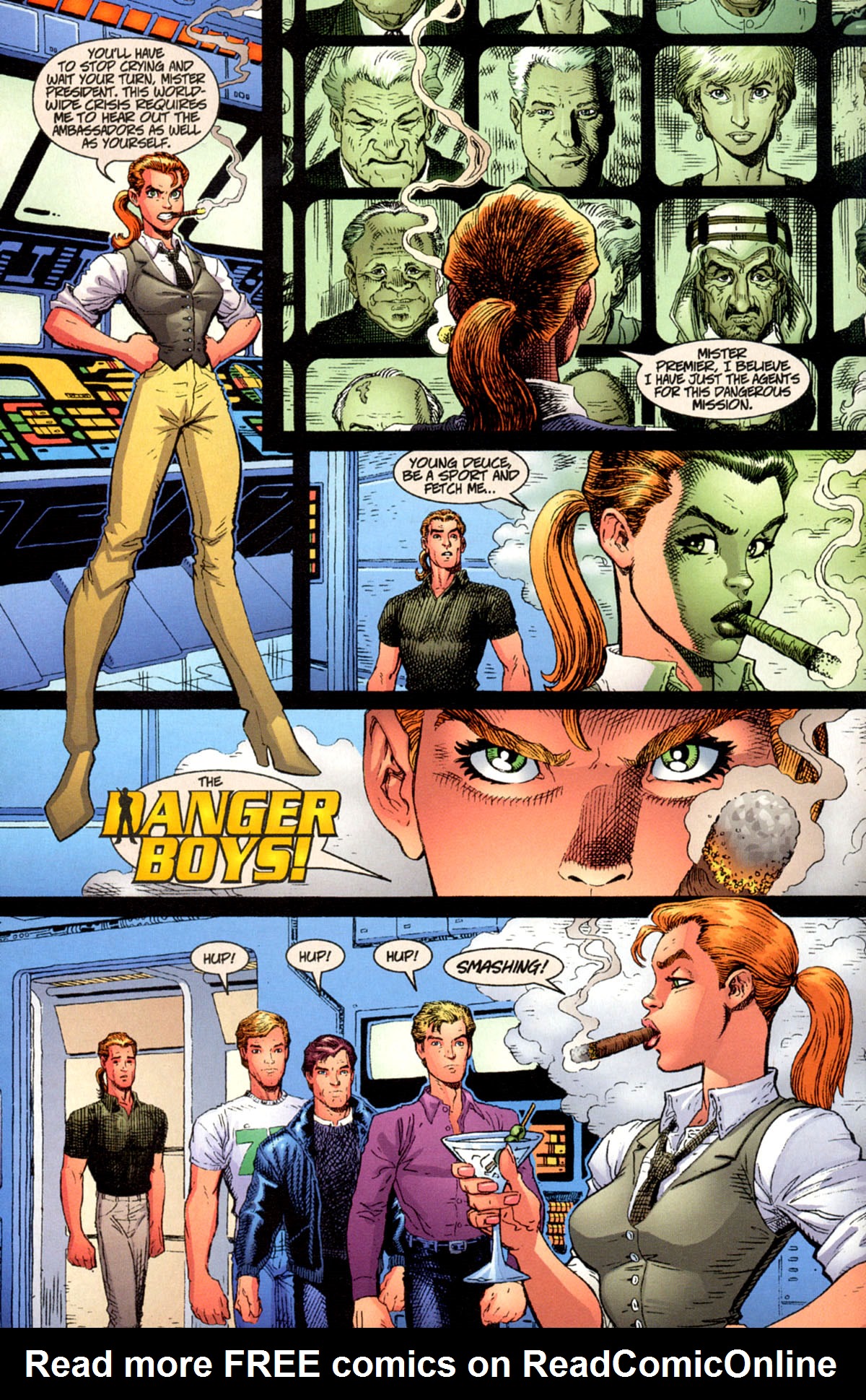 Read online Danger Girl Special comic -  Issue # Full - 29