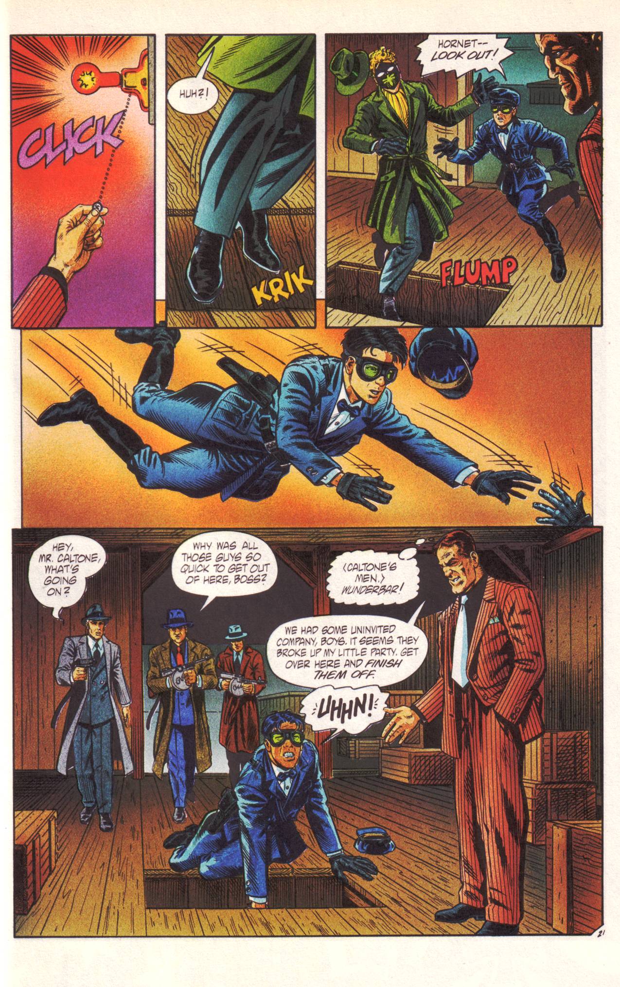 Read online Sting of The Green Hornet comic -  Issue #1 - 22