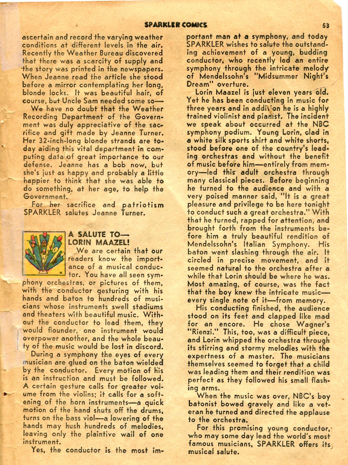 Read online Sparkler Comics comic -  Issue #4 - 54