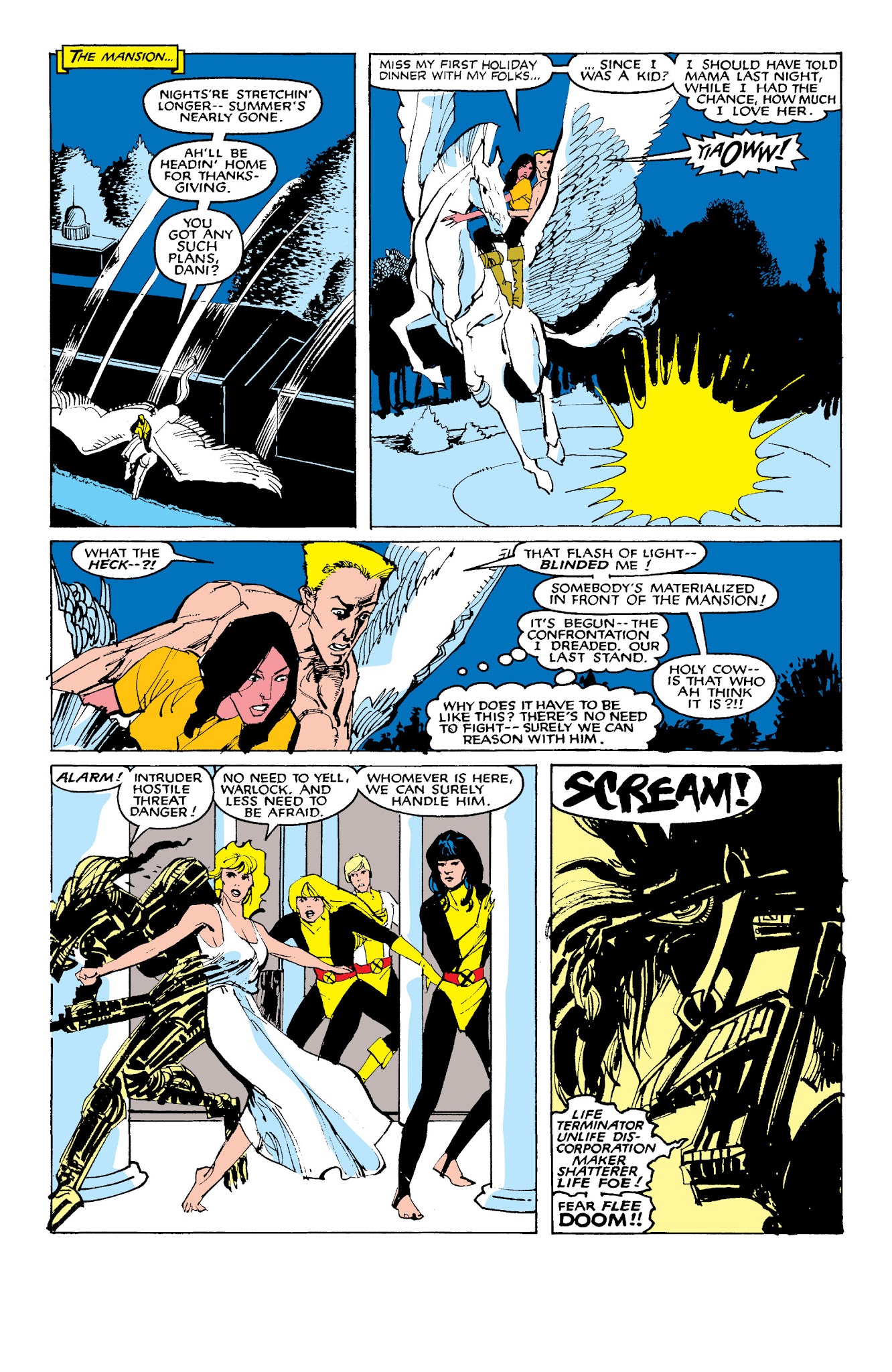Read online New Mutants Classic comic -  Issue # TPB 5 - 177