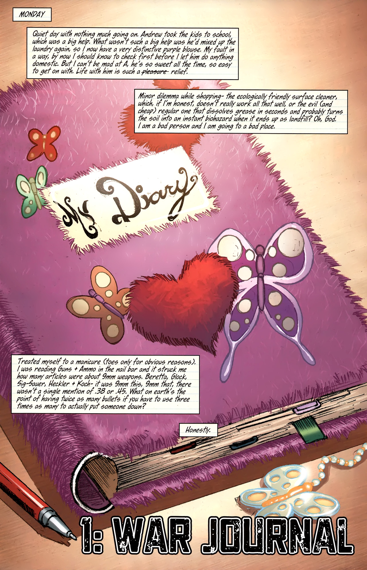 Read online Jennifer Blood comic -  Issue #1 - 5