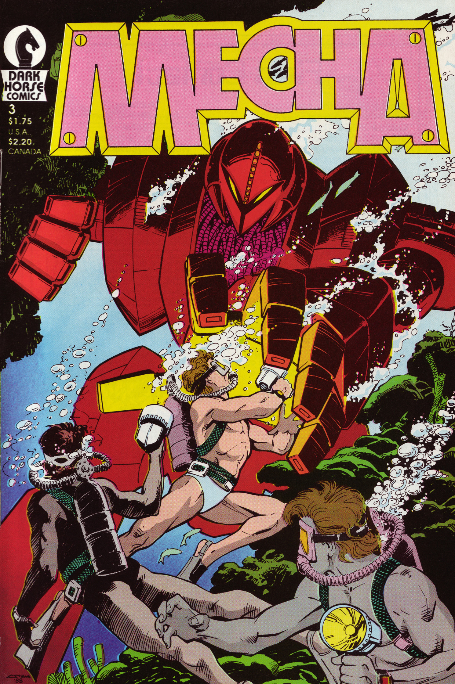 Read online Mecha comic -  Issue #3 - 1