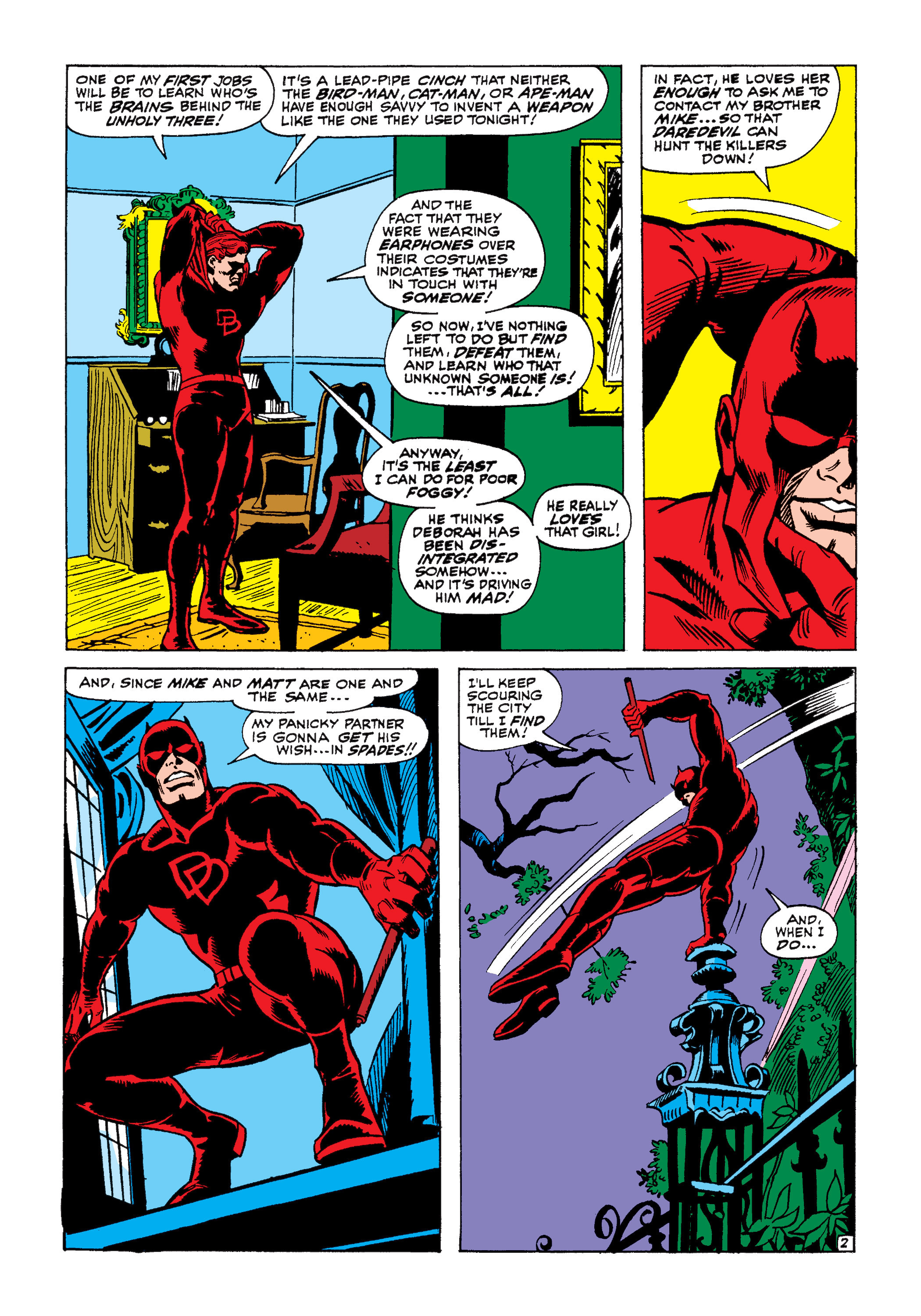 Read online Marvel Masterworks: Daredevil comic -  Issue # TPB 4 (Part 2) - 76