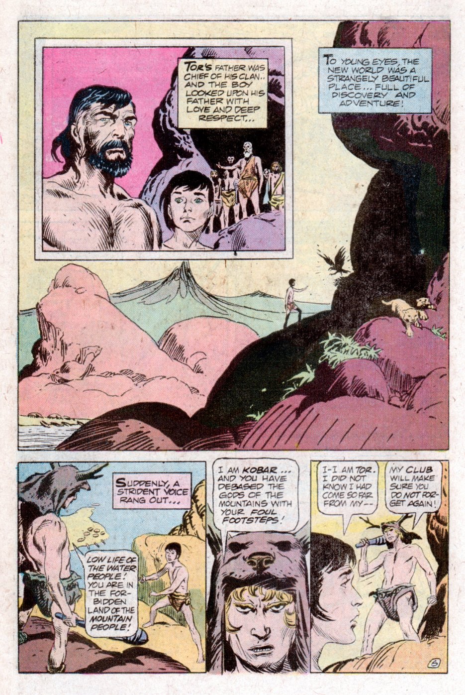 Read online Tor (1975) comic -  Issue #1 - 6