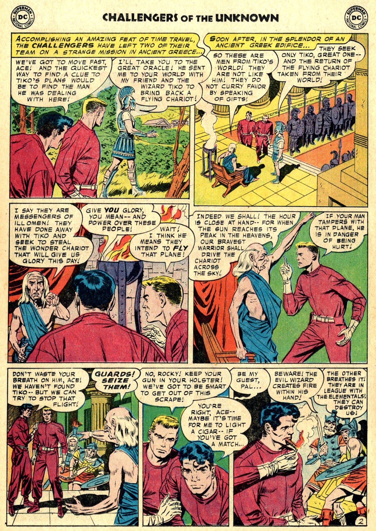 Challengers of the Unknown (1958) Issue #4 #4 - English 12