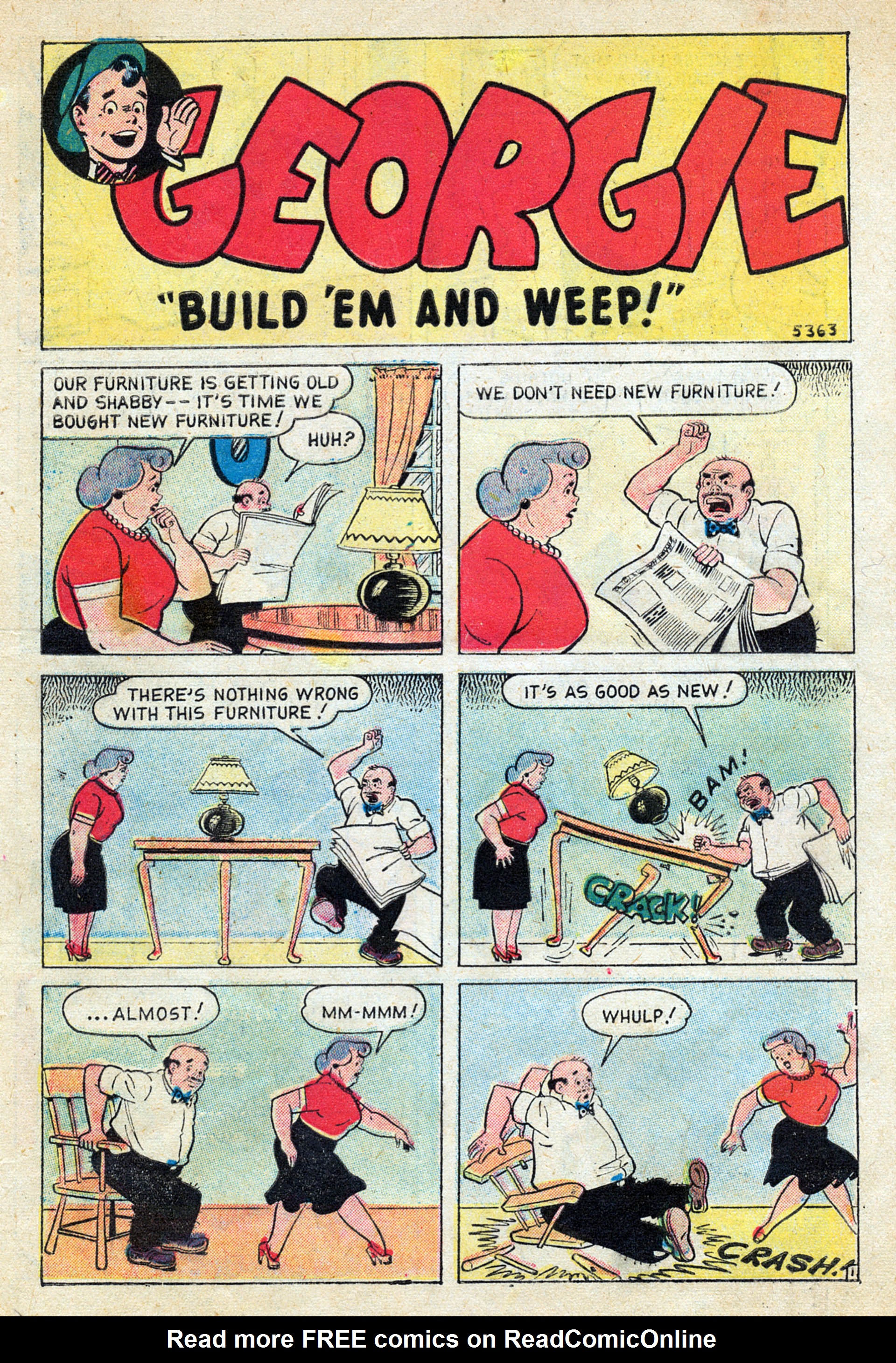 Read online Georgie Comics (1949) comic -  Issue #28 - 3
