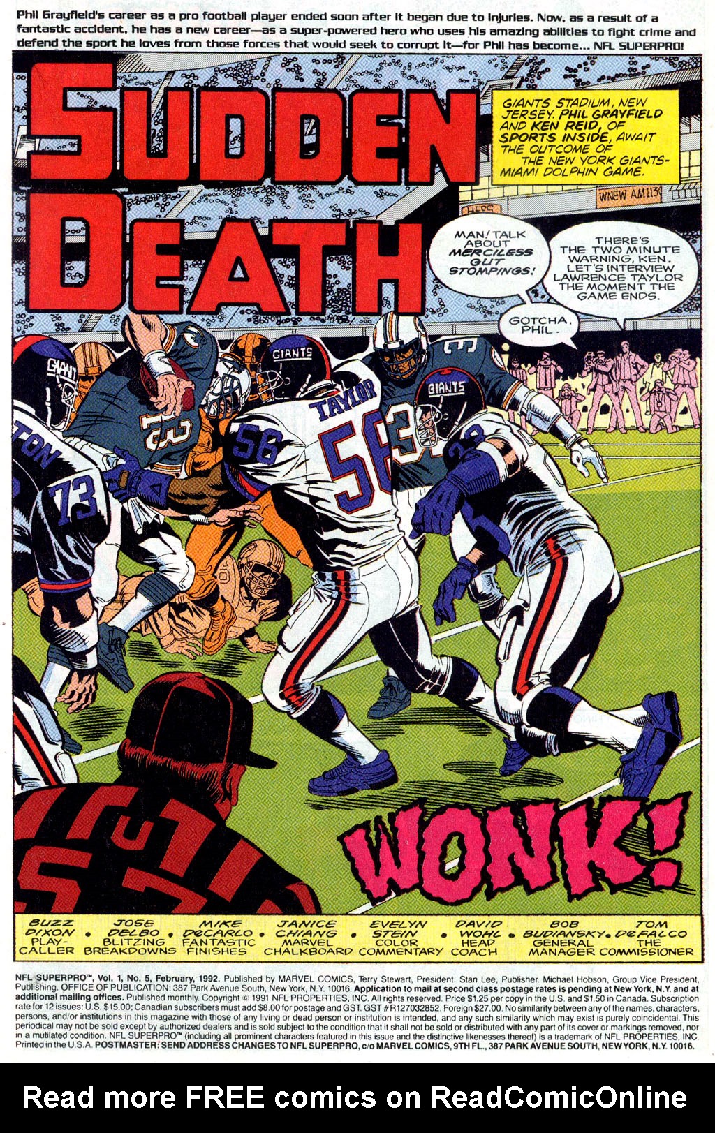 Read online NFL SuperPro comic -  Issue #5 - 2