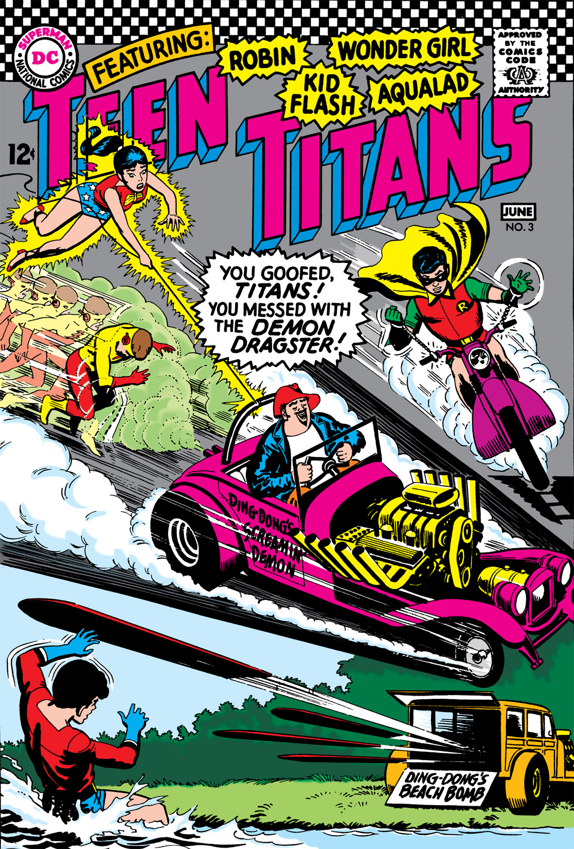 Read online Teen Titans (1966) comic -  Issue #3 - 1