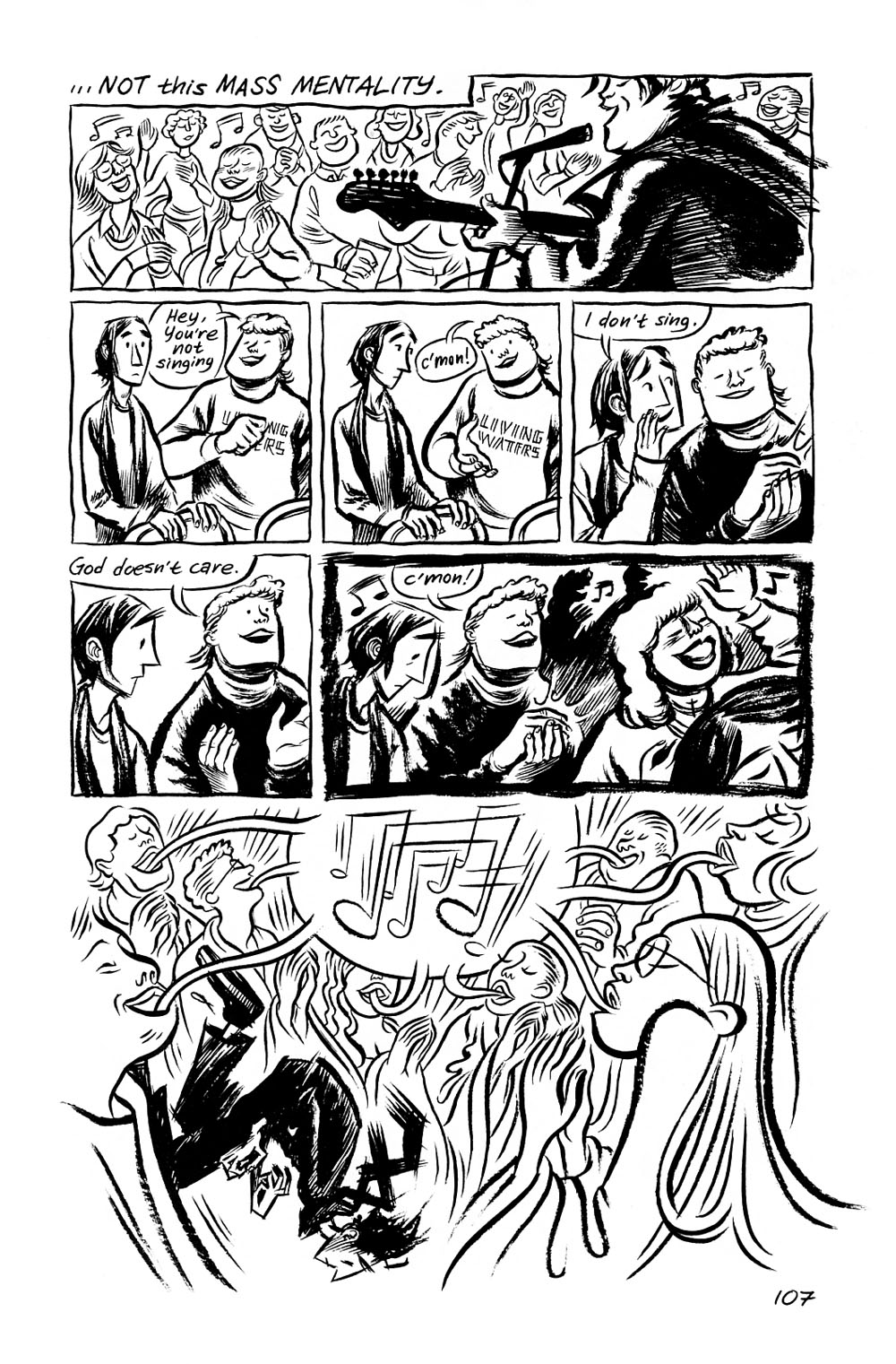 Read online Blankets comic -  Issue #1 - 105