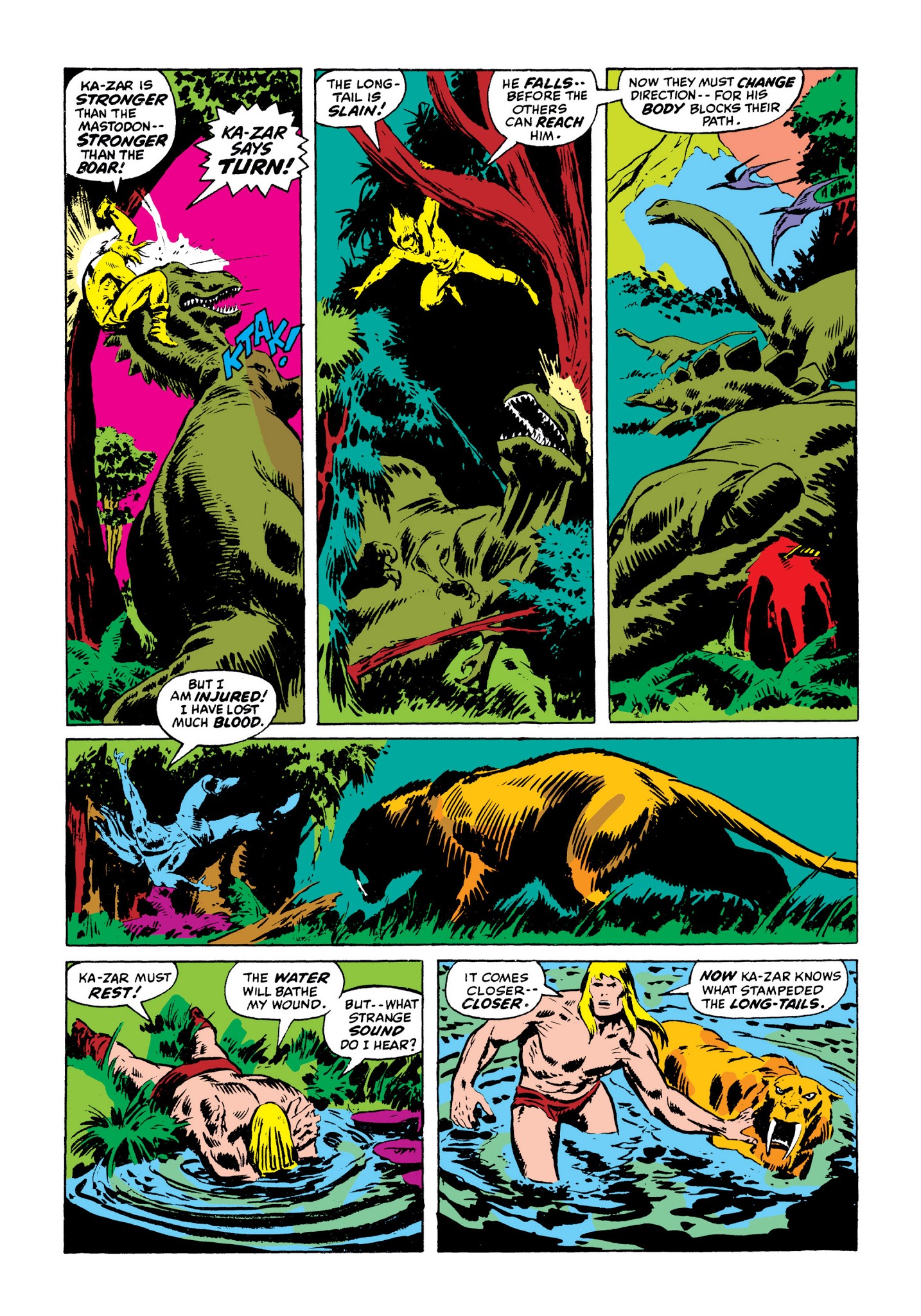 Read online Marvel Masterworks: Ka-Zar comic -  Issue # TPB 1 - 36