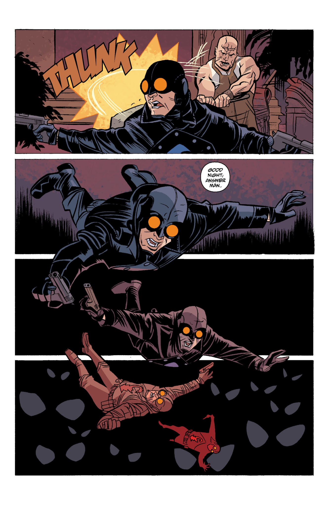 Read online Lobster Johnson: Satan Smells a Rat comic -  Issue # TPB - 121