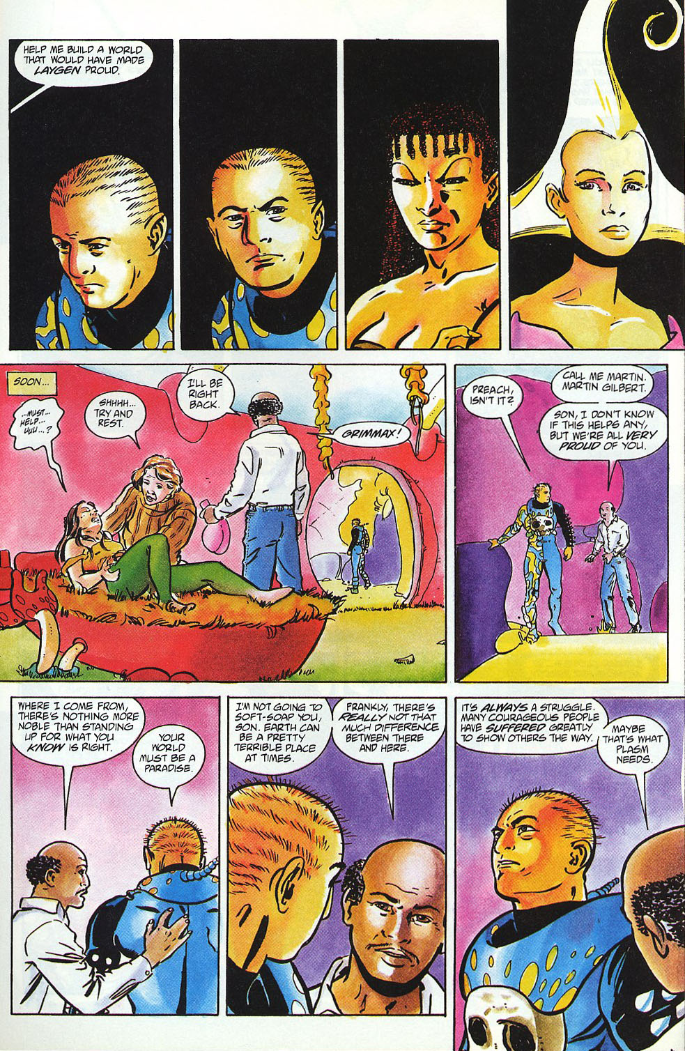 Read online Warriors of Plasm comic -  Issue #8 - 27