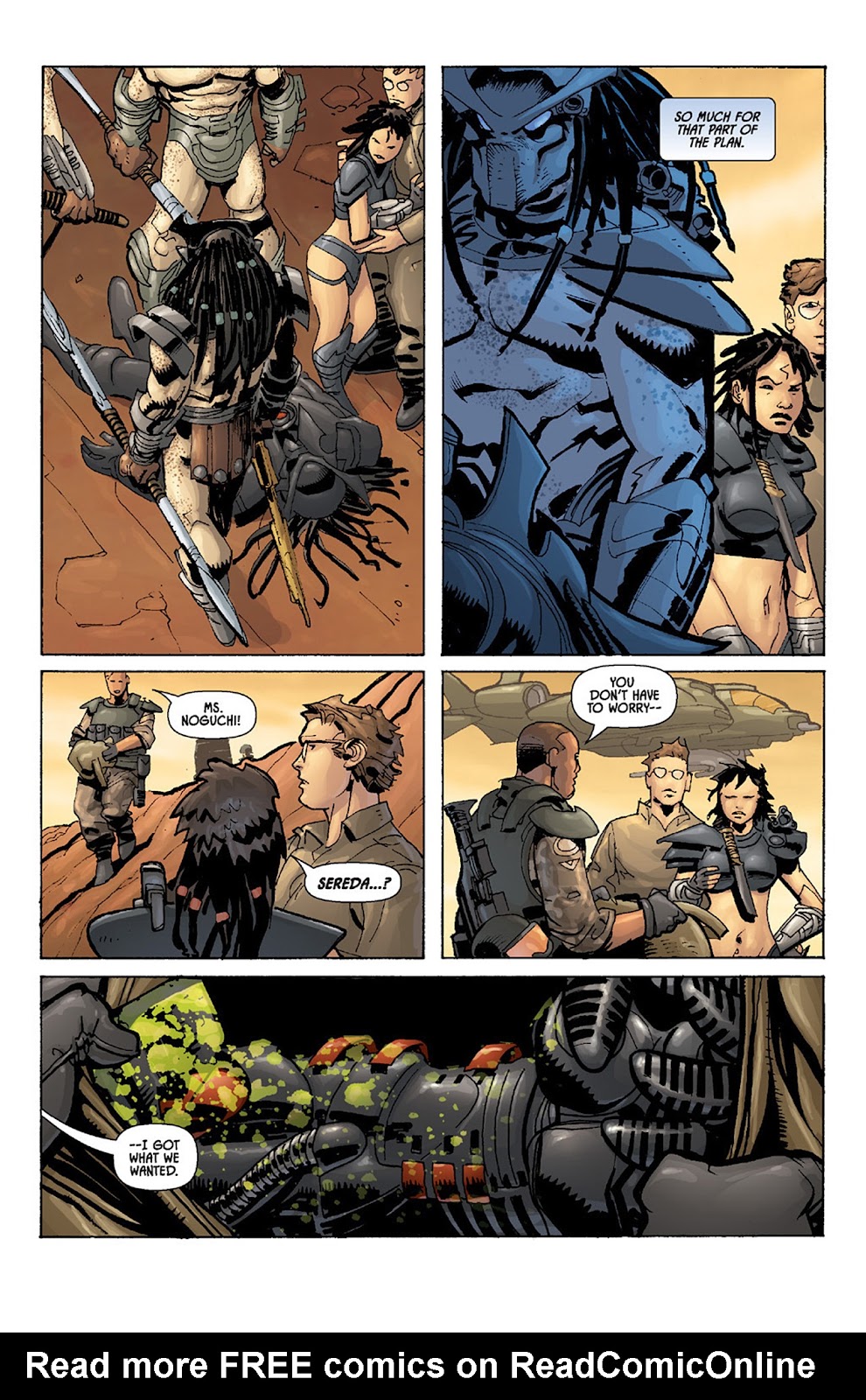 Aliens vs. Predator: Three World War issue 5 - Page 8