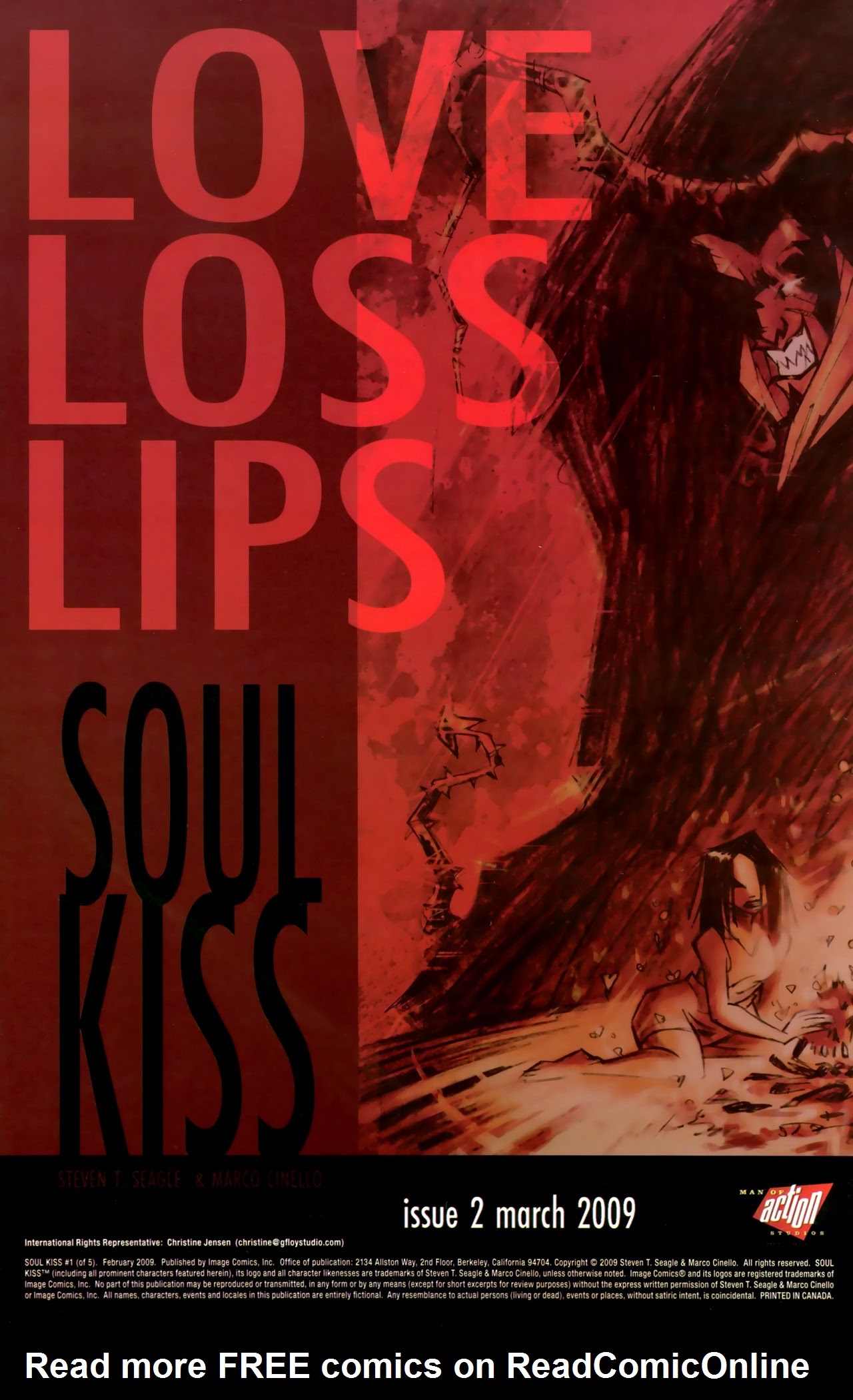 Read online Soul Kiss comic -  Issue #1 - 26