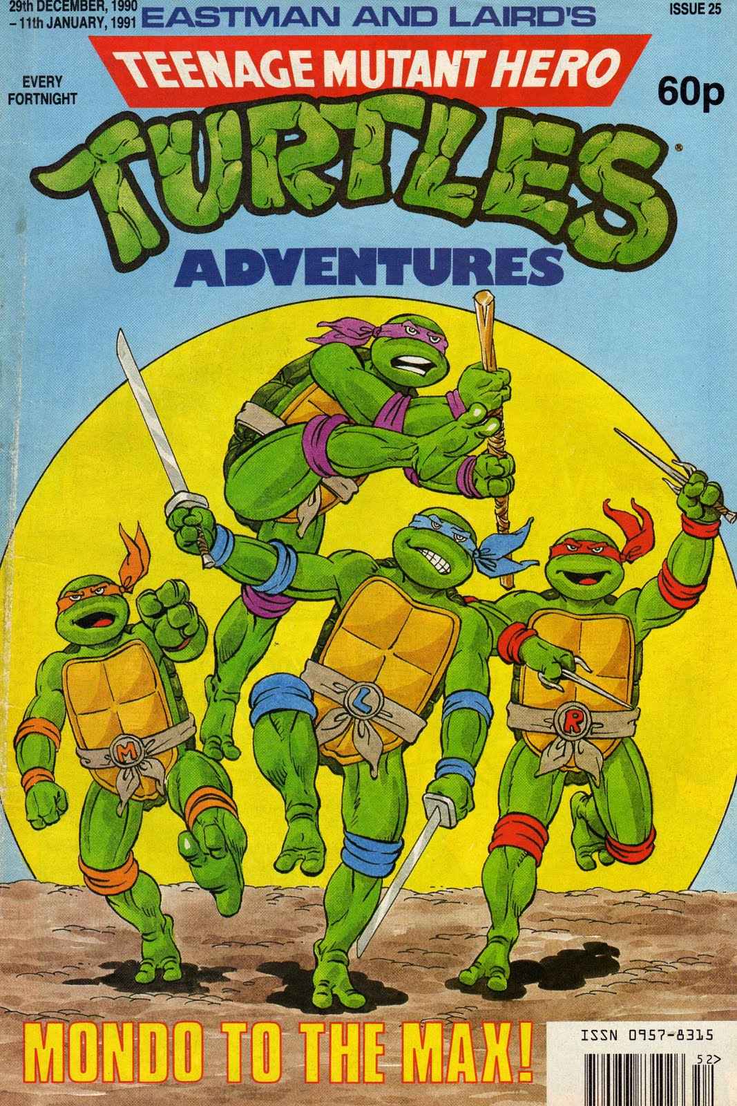 Teenage Mutant Hero Turtles Adventures issue 25 - Page 1
