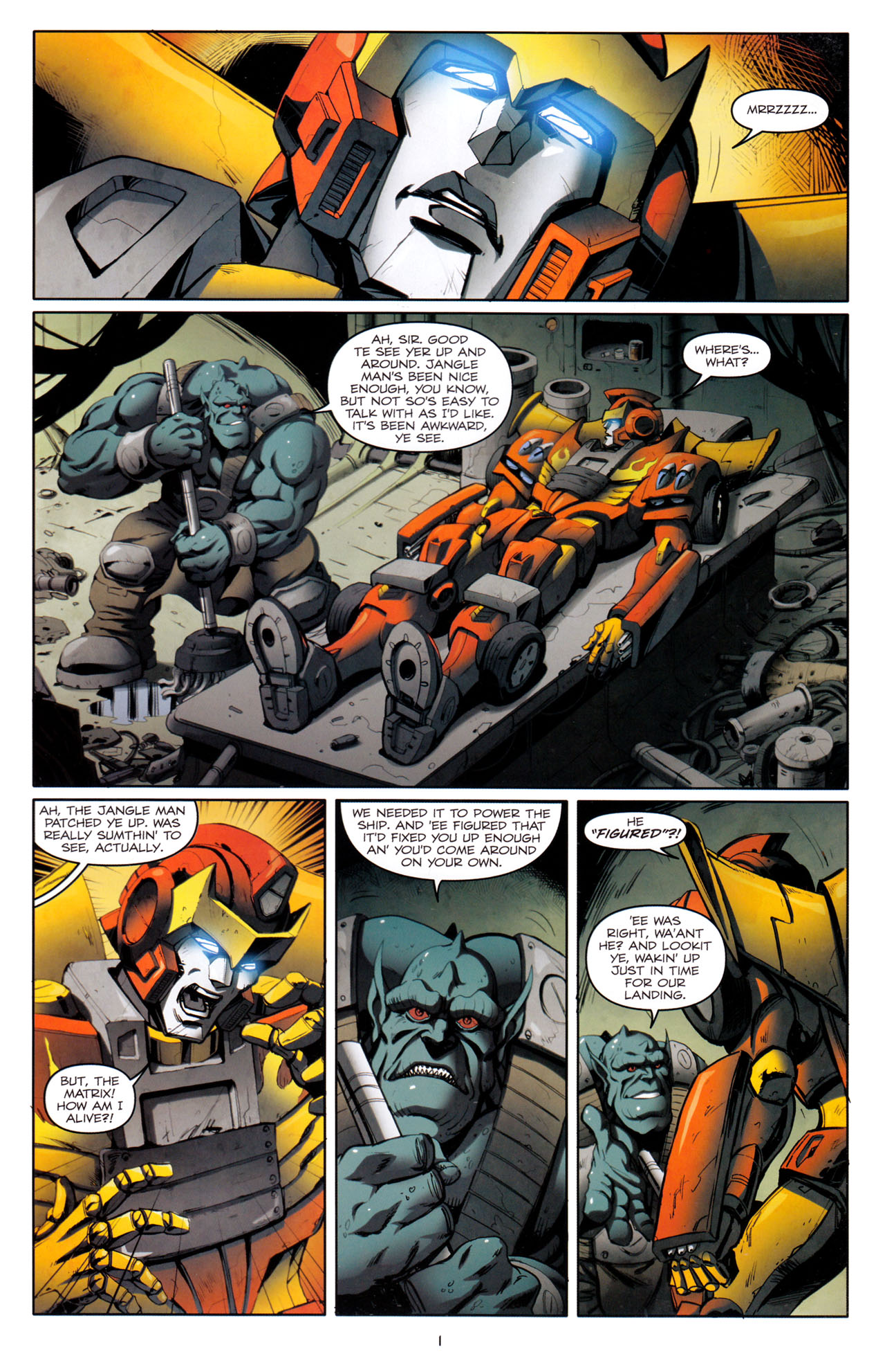 Read online The Transformers (2009) comic -  Issue #20 - 5