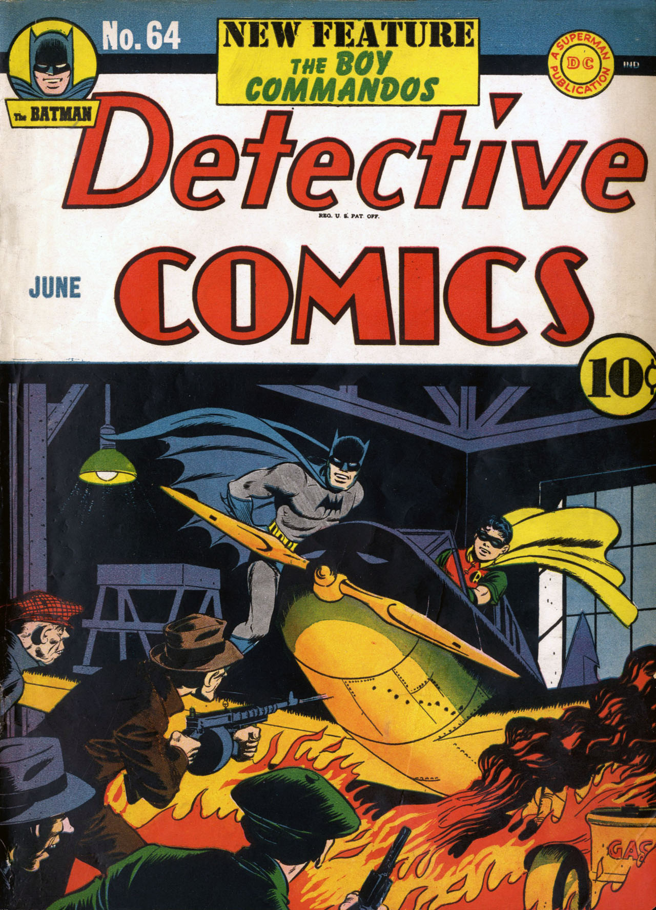 Read online Detective Comics (1937) comic -  Issue #64 - 1
