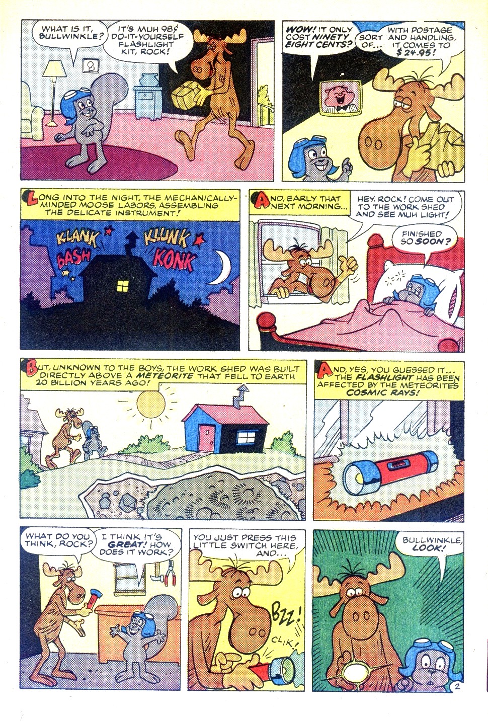 Read online Bullwinkle and Rocky comic -  Issue #1 - 4