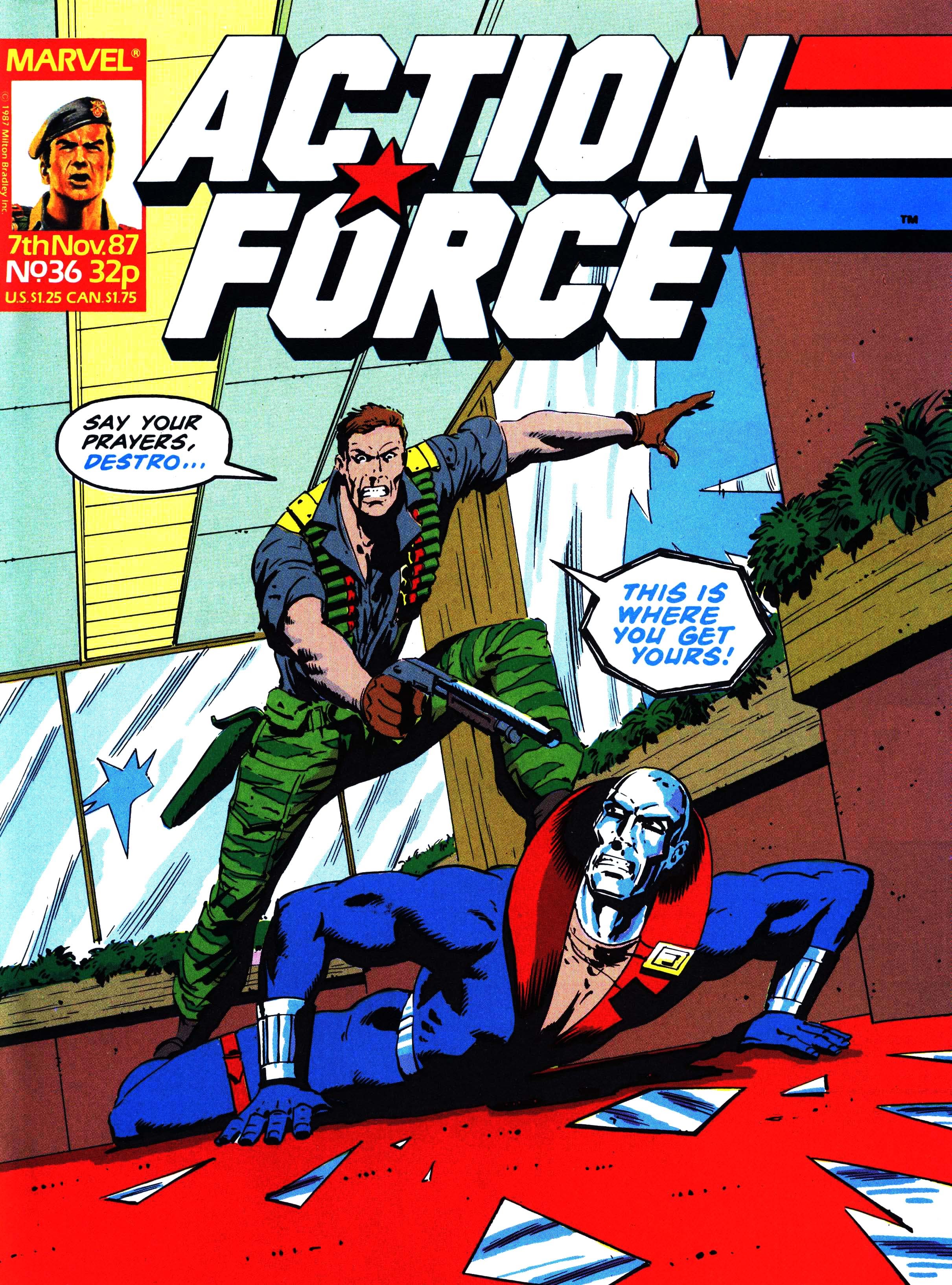 Read online Action Force comic -  Issue #36 - 1