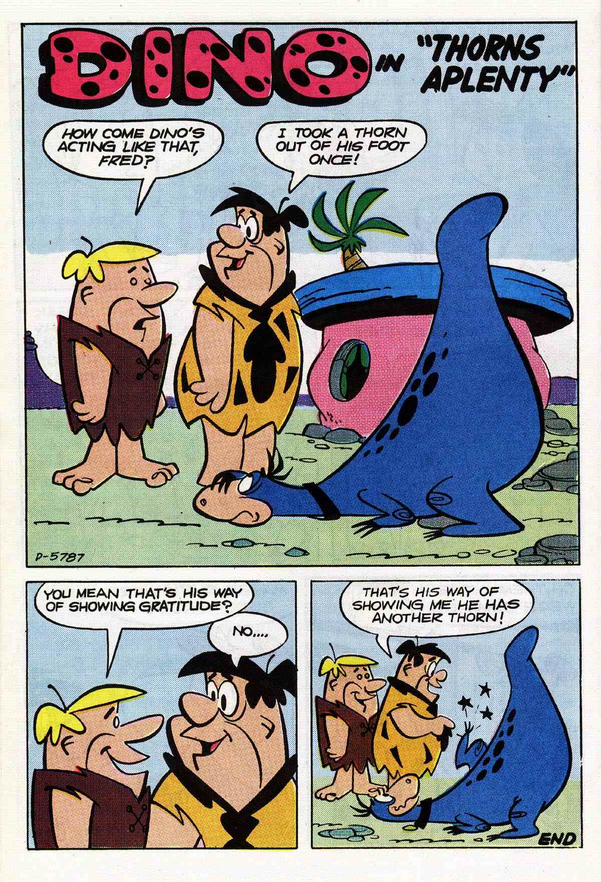 Read online The Flintstones Giant Size comic -  Issue #2 - 34