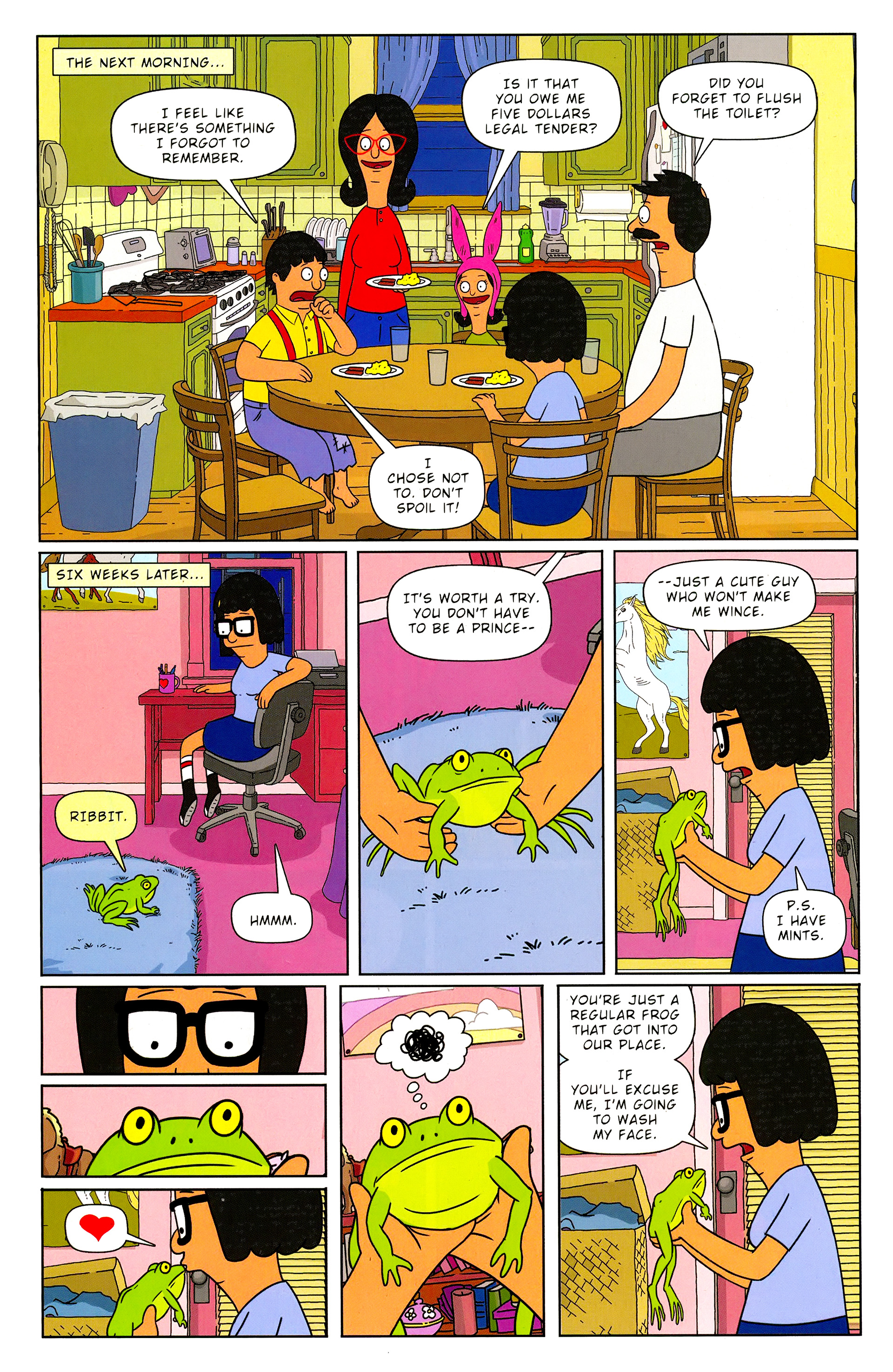 Read online Free Comic Book Day 2015 comic -  Issue # Bob's Burgers - 23