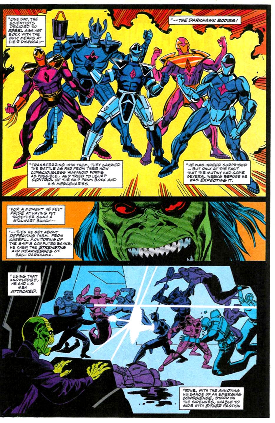 Read online Darkhawk (1991) comic -  Issue #25 - 18