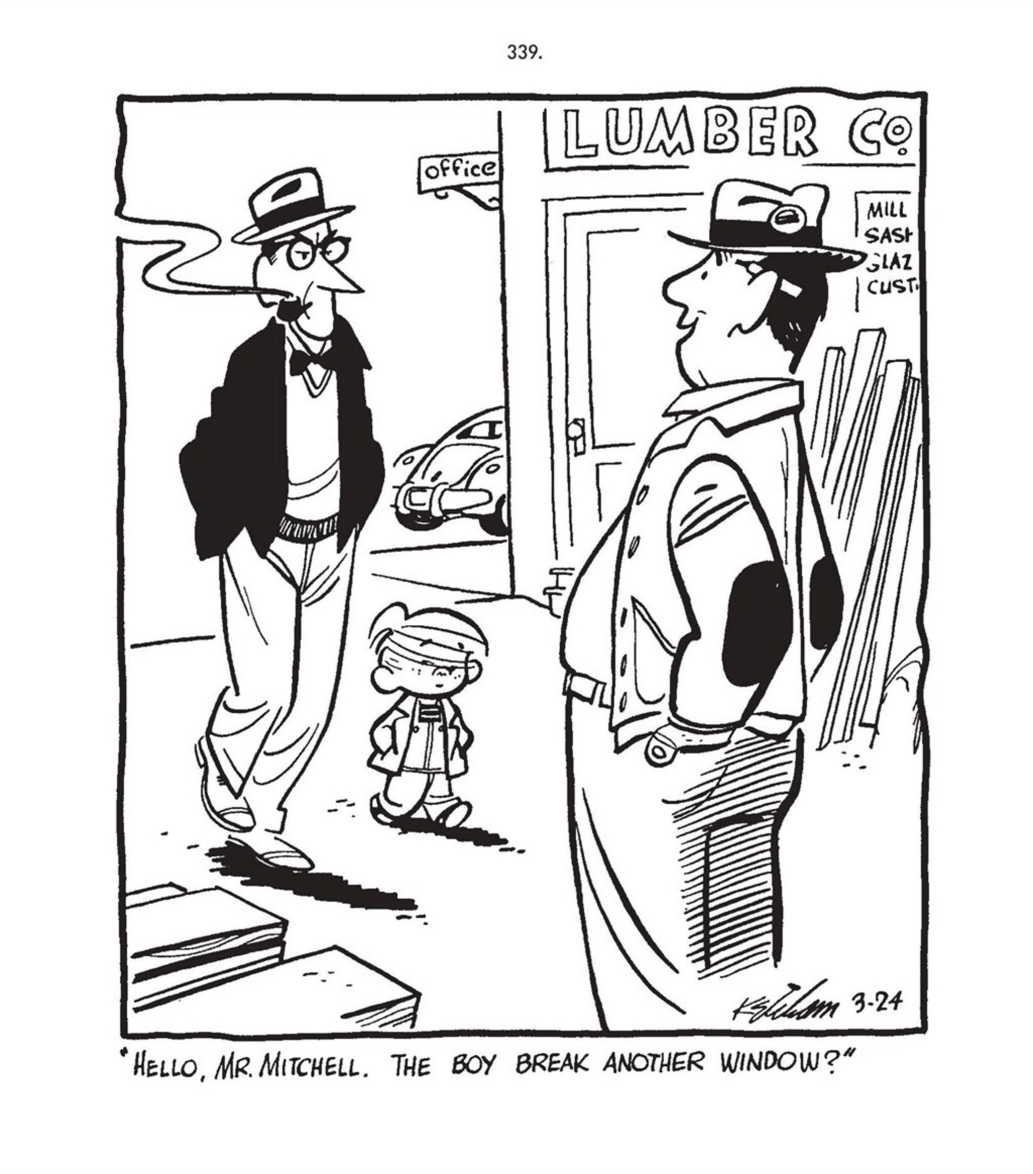 Read online Hank Ketcham's Complete Dennis the Menace comic -  Issue # TPB 1 (Part 4) - 65