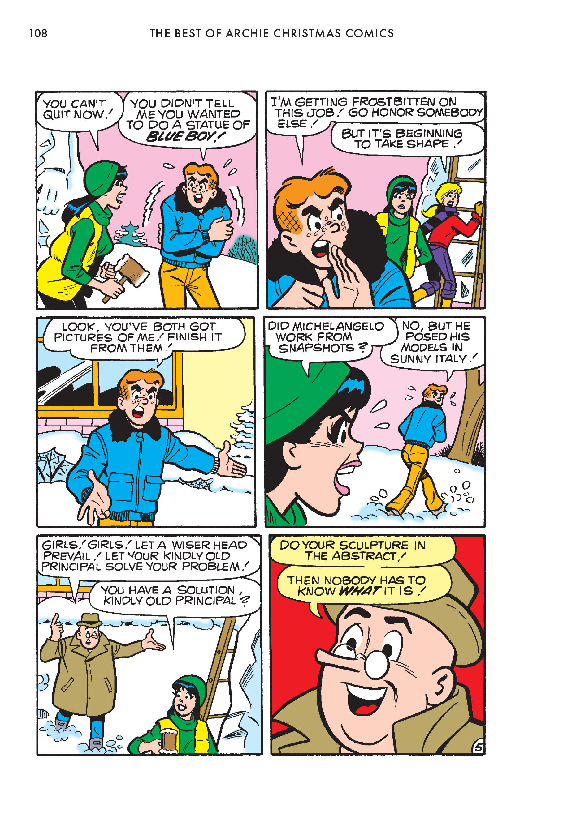 Read online The Best of Archie: Christmas Comics comic -  Issue # TPB (Part 2) - 7