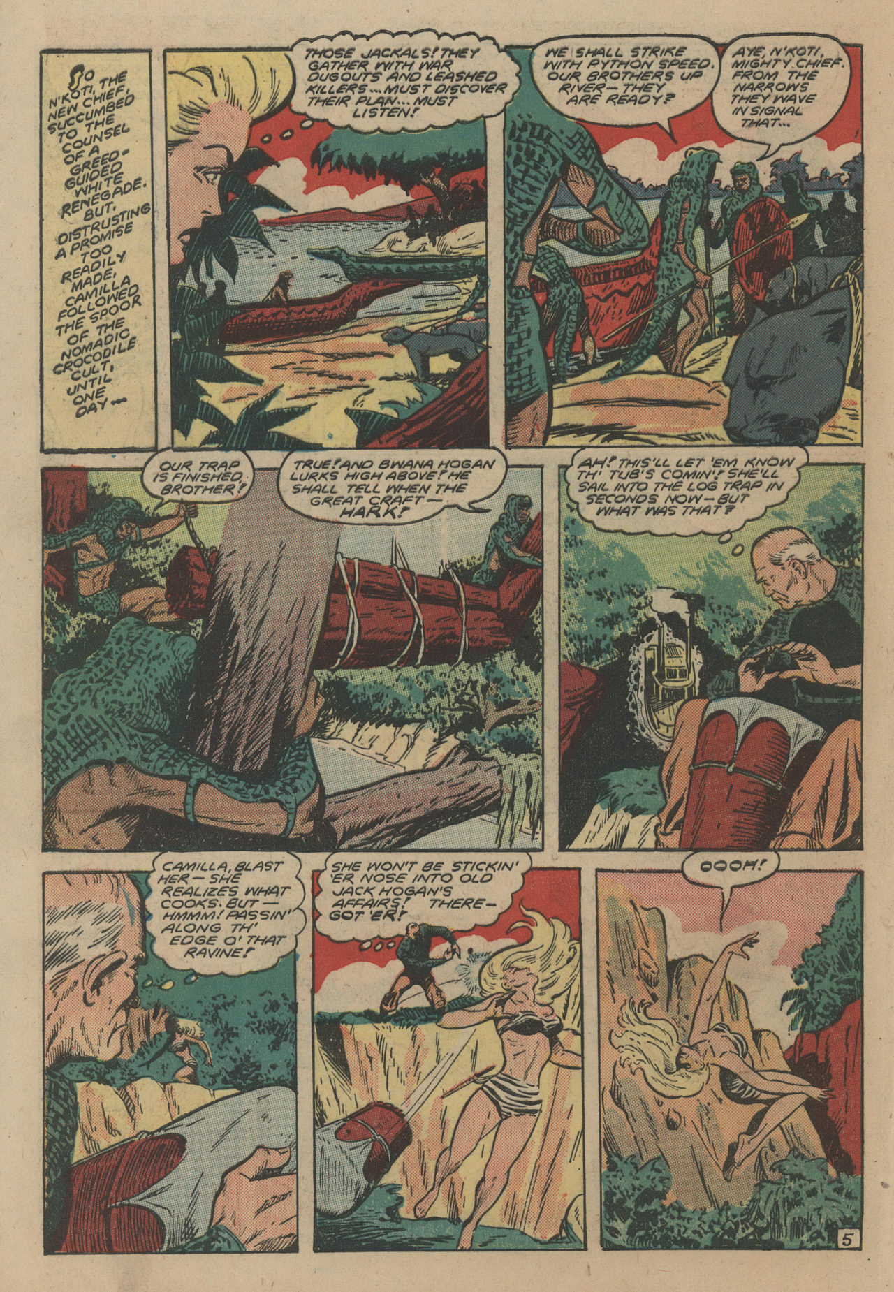 Read online Jungle Comics comic -  Issue #106 - 40
