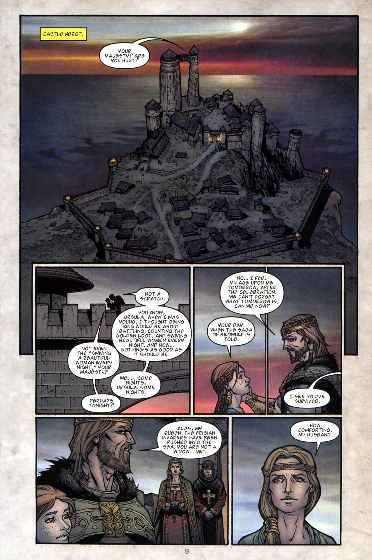 Read online Beowulf (2007) comic -  Issue #3 - 21