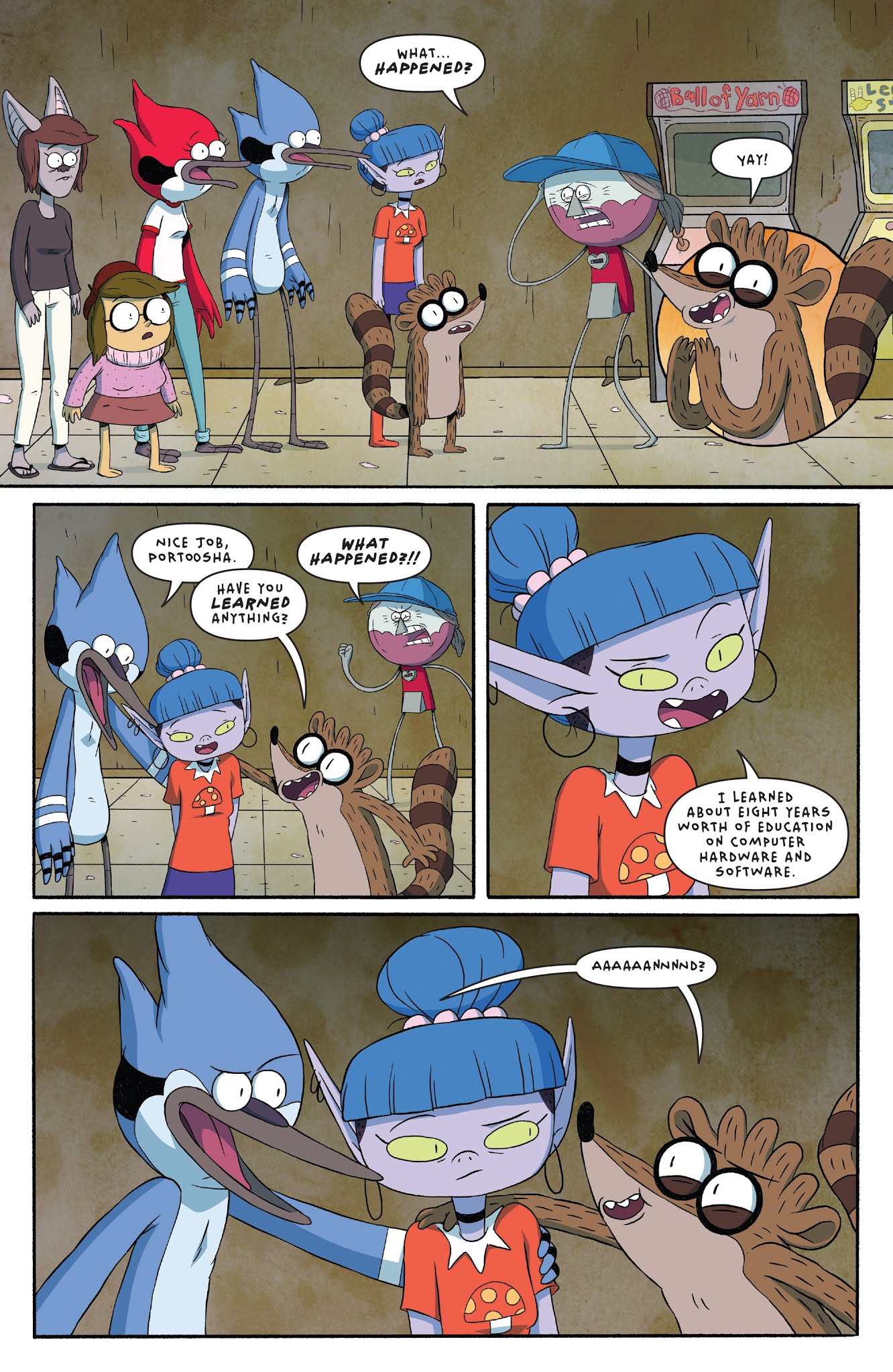 Read online Regular Show: 25 Years Later comic -  Issue #5 - 20