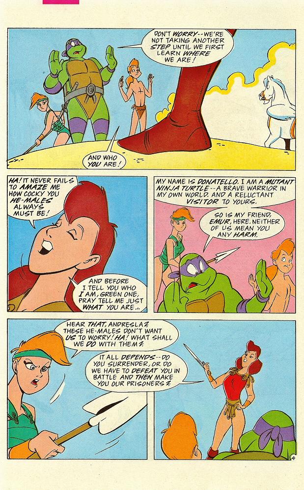 Read online Teenage Mutant Ninja Turtles Presents: Donatello and Leatherhead comic -  Issue #3 - 5