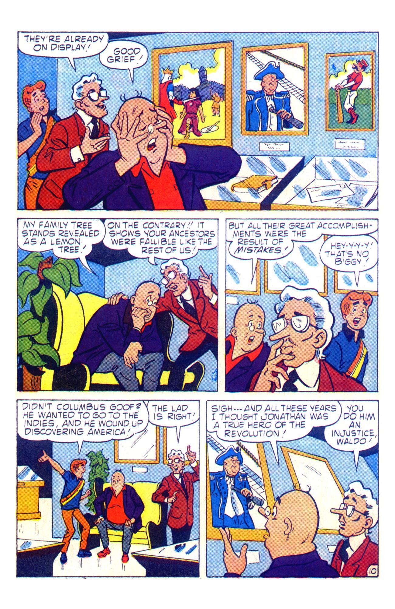 Read online Archie Giant Series Magazine comic -  Issue #591 - 16