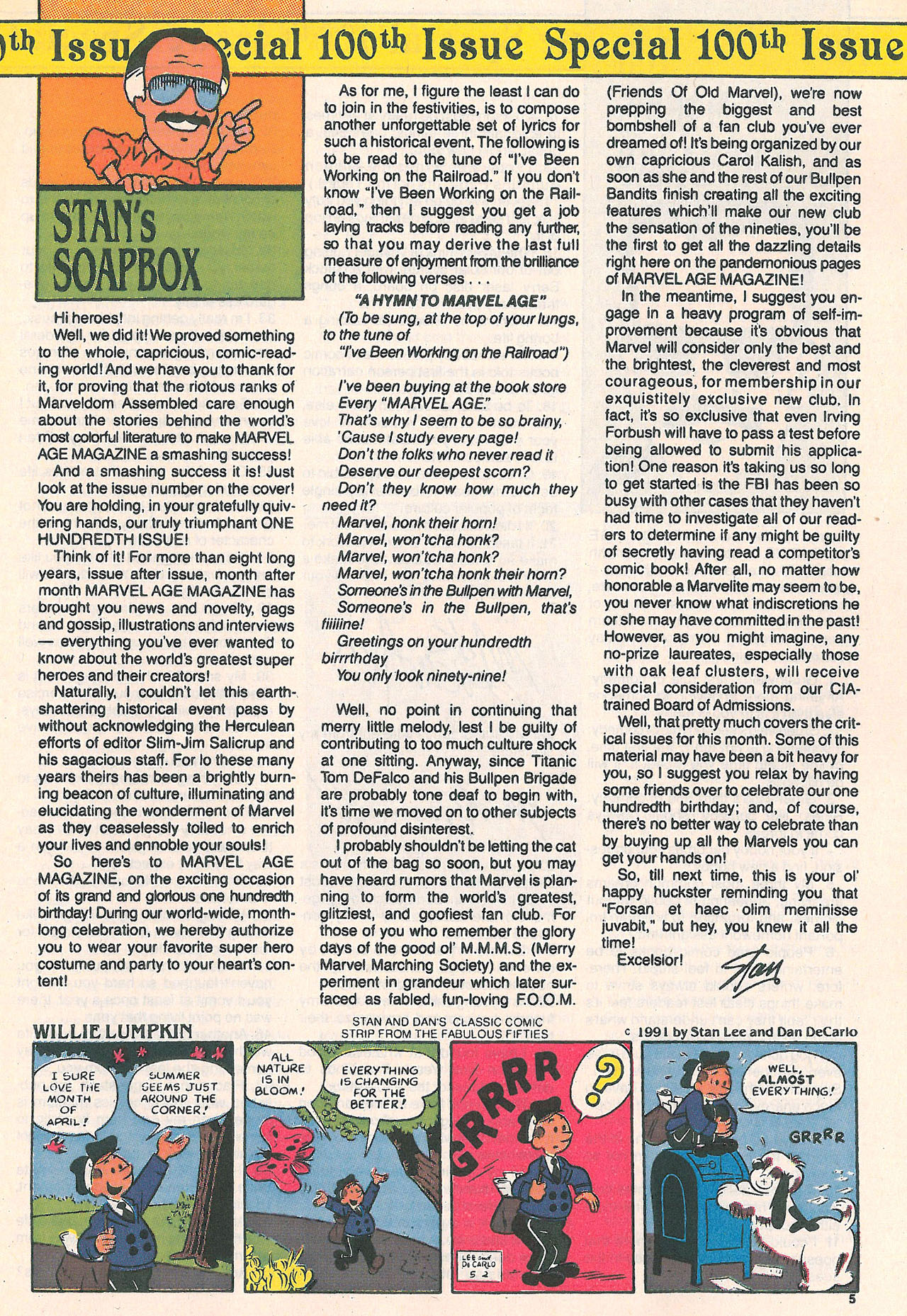 Read online Marvel Age comic -  Issue #100 - 7