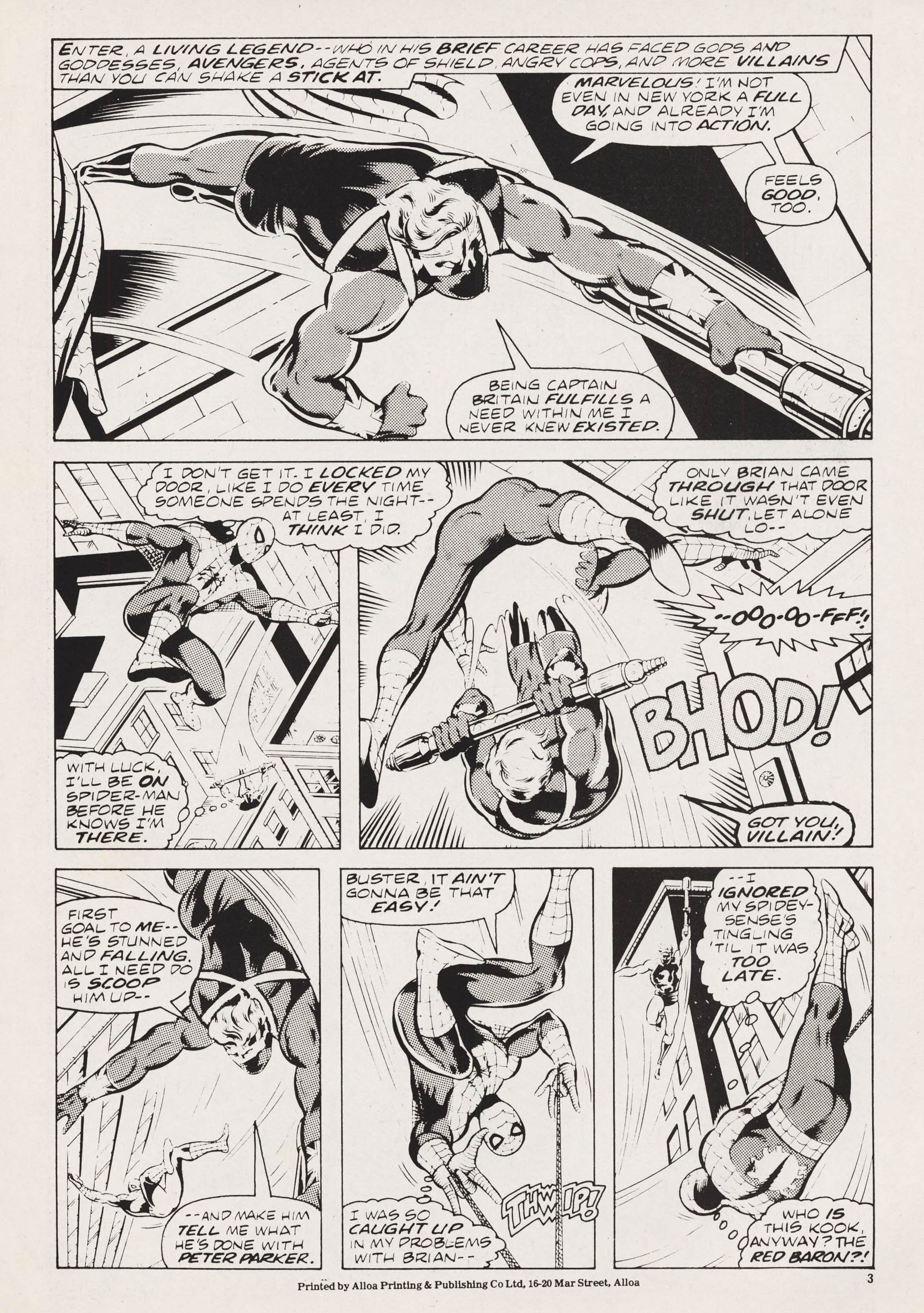 Read online Super Spider-Man and Captain Britain comic -  Issue #249 - 3